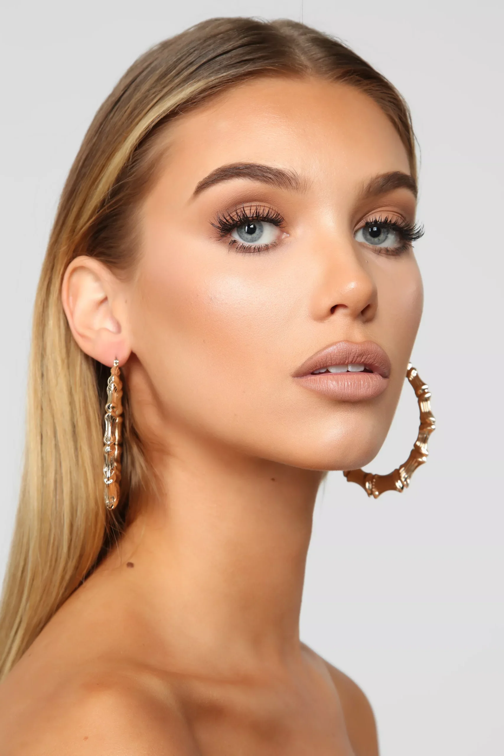 Aida Hoop Earrings - Gold
