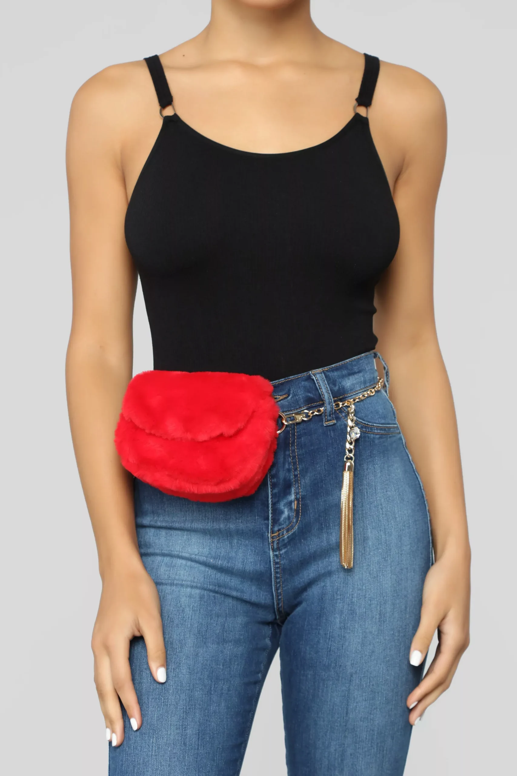 All Fur You Fanny Pack - Red