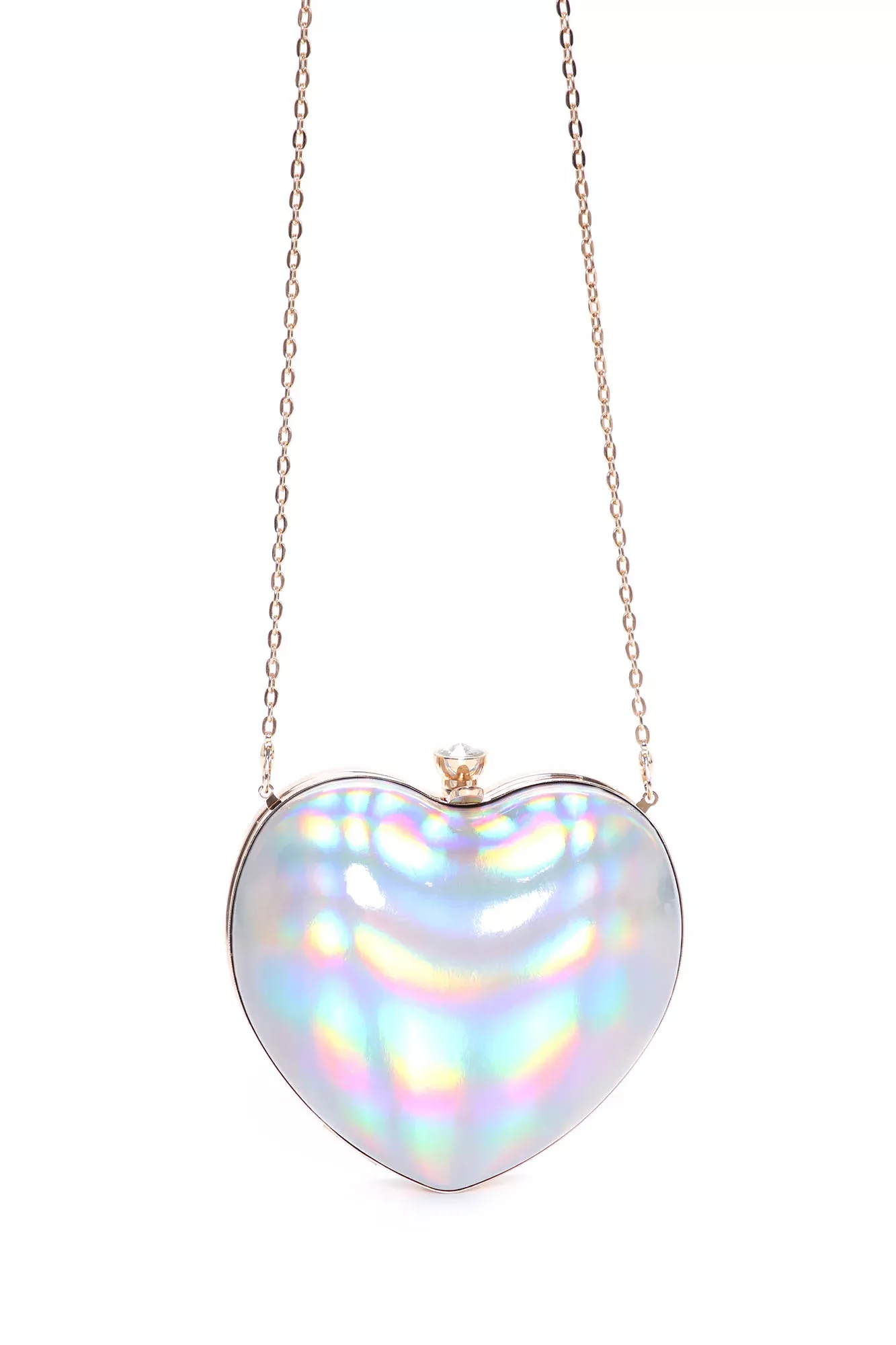 All My Love Clutch Bag - Iridescent