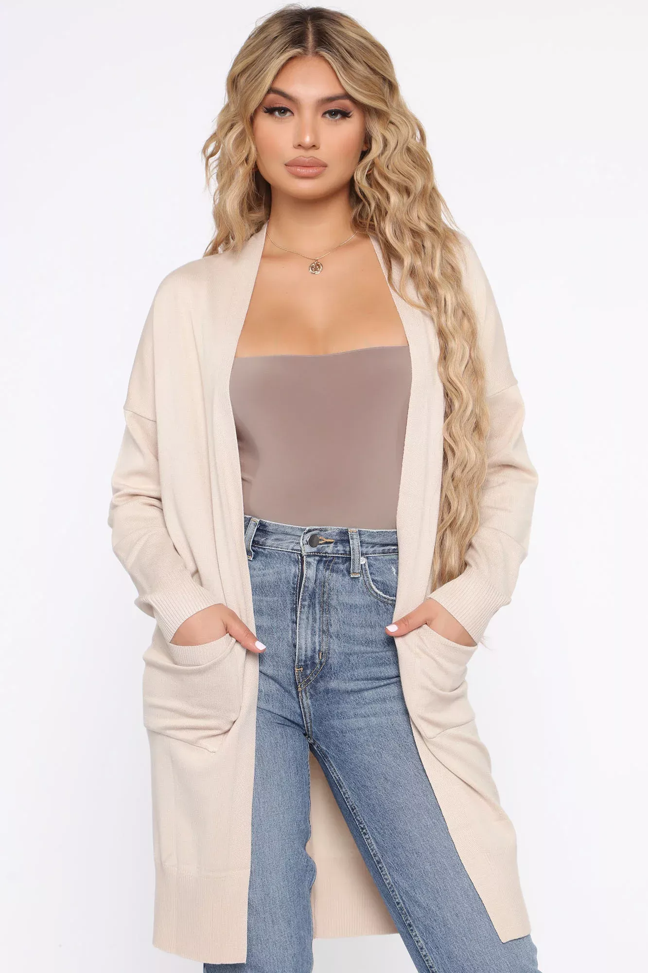 Always Pretty Cardigan - Oatmeal
