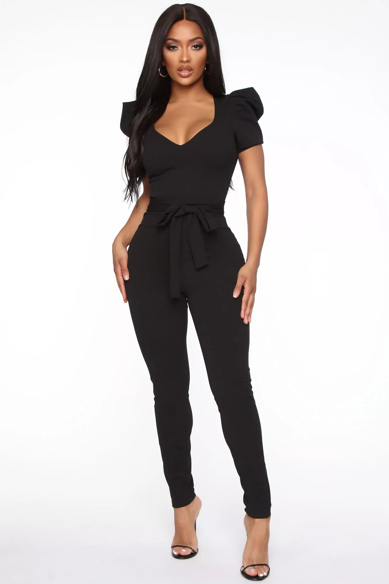 Asking Myself Jumpsuit - Black
