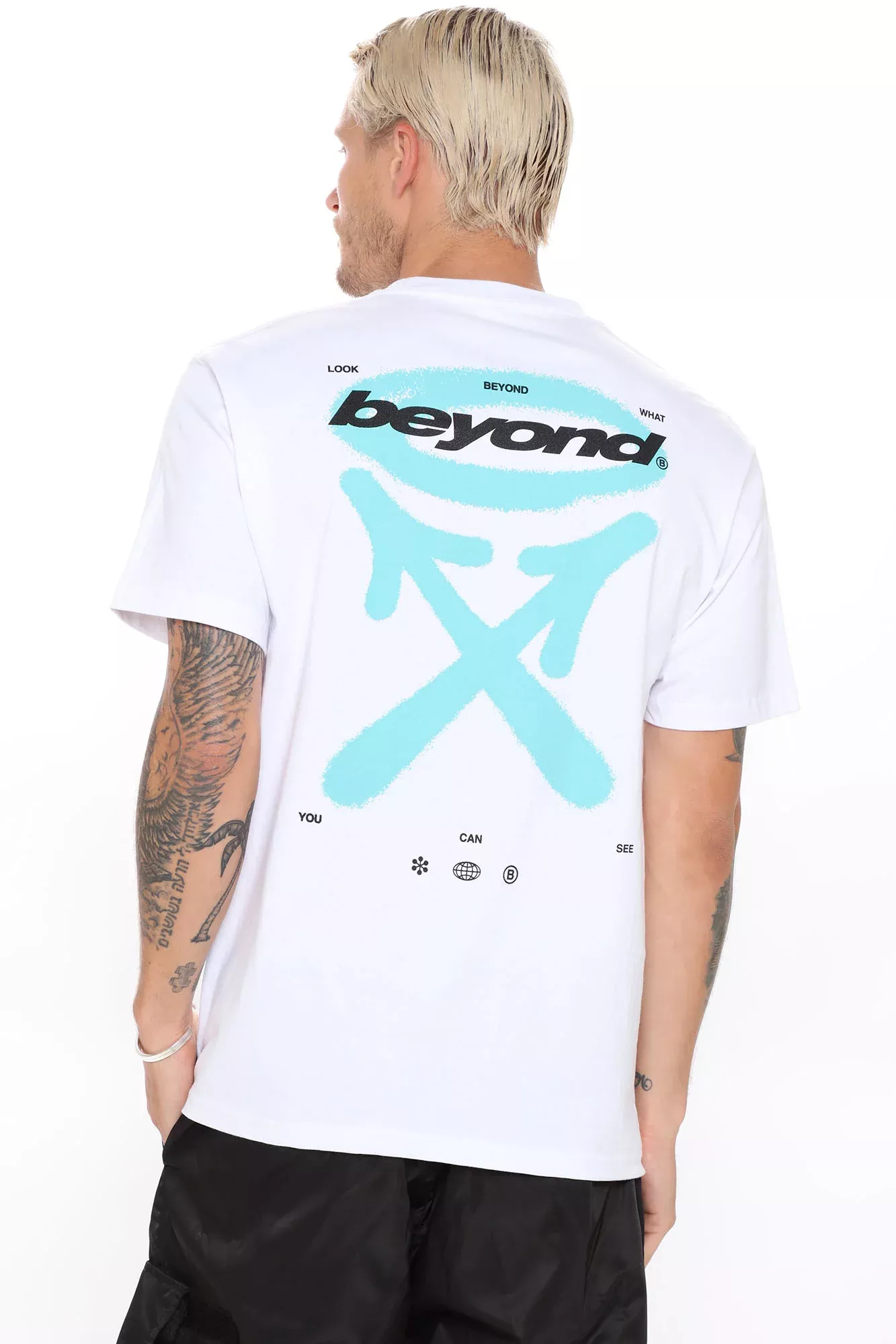 Beyond The Limit Short Sleeve Tee - White