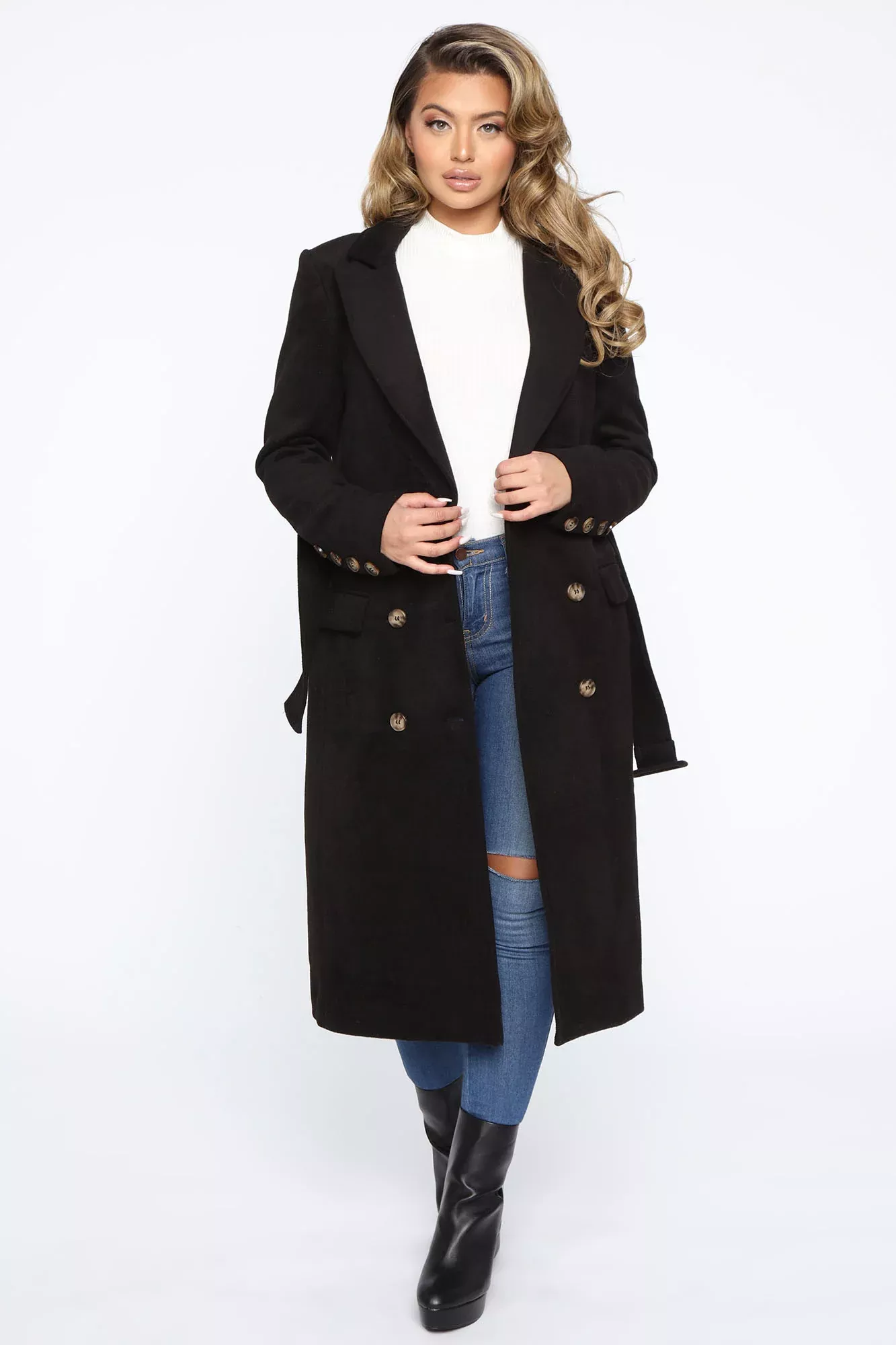 City Takeover Coat - Black