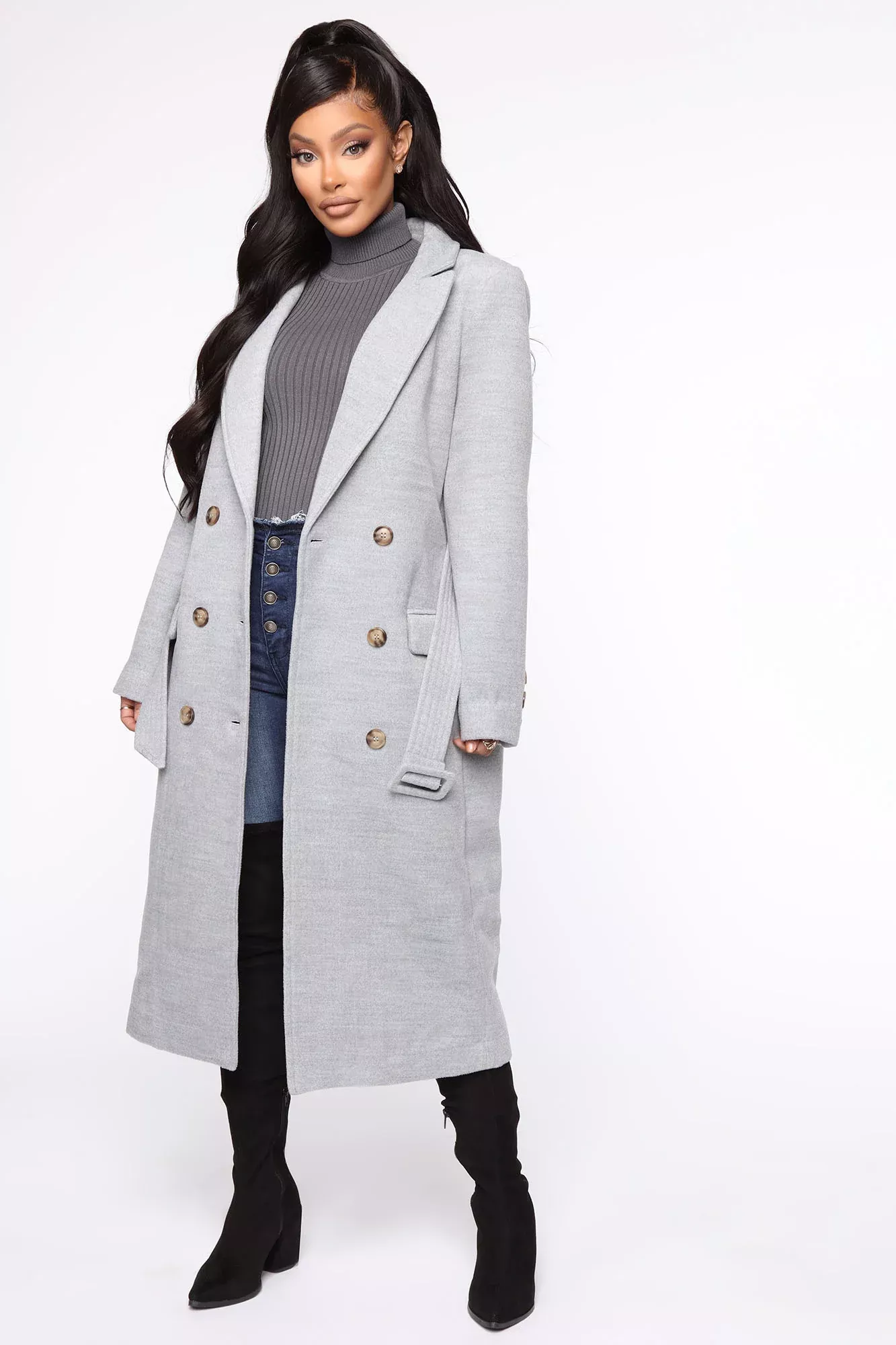 City Takeover Coat - Grey