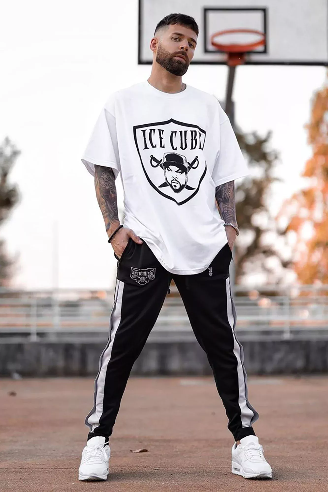 Classic Ice Cube Short Sleeve Tee - White