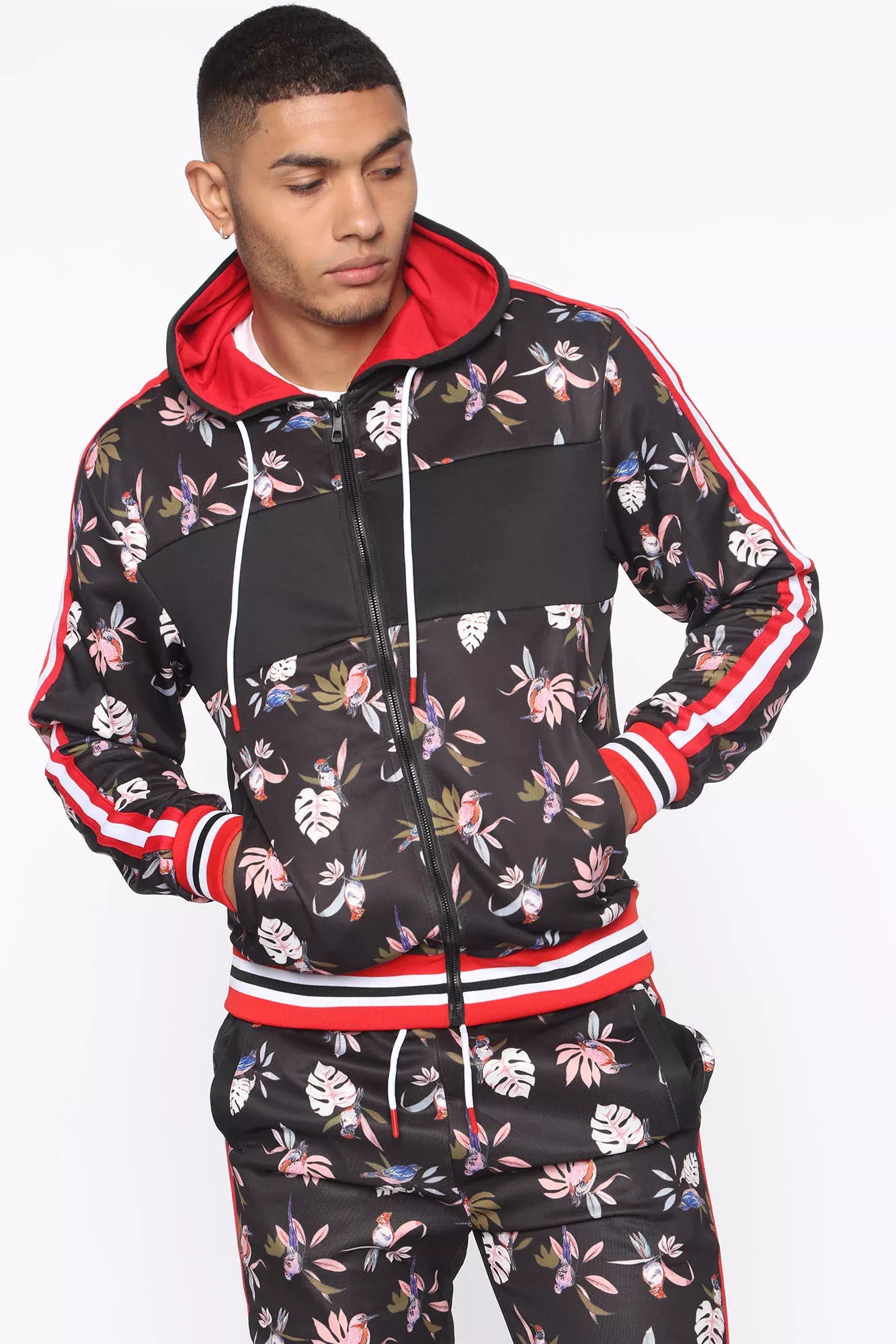 Coleridge Hoodie - Black/combo