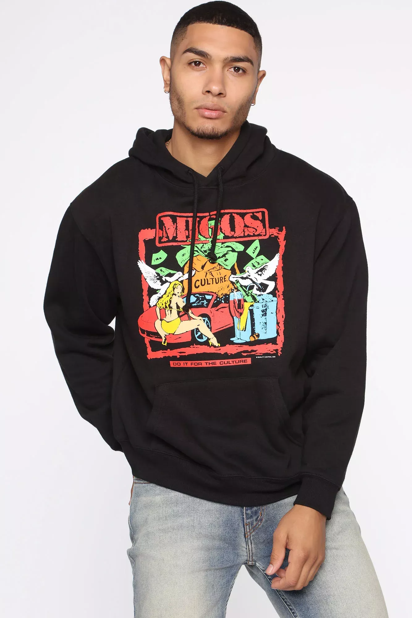 Do It For The Culture Hoodie - Black/combo
