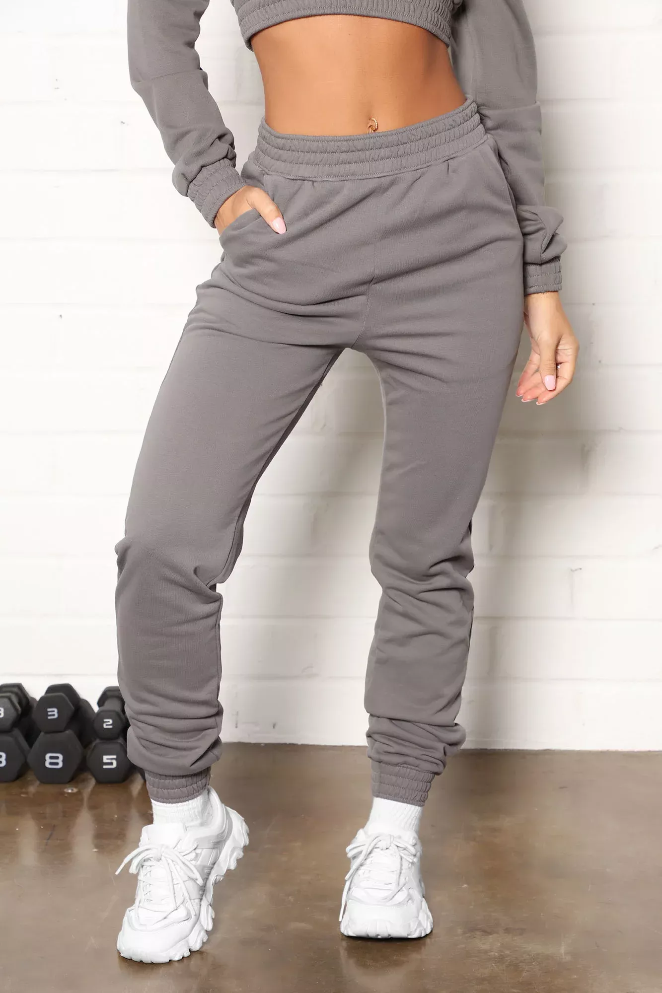 Give It A Rest Jogger - Grey