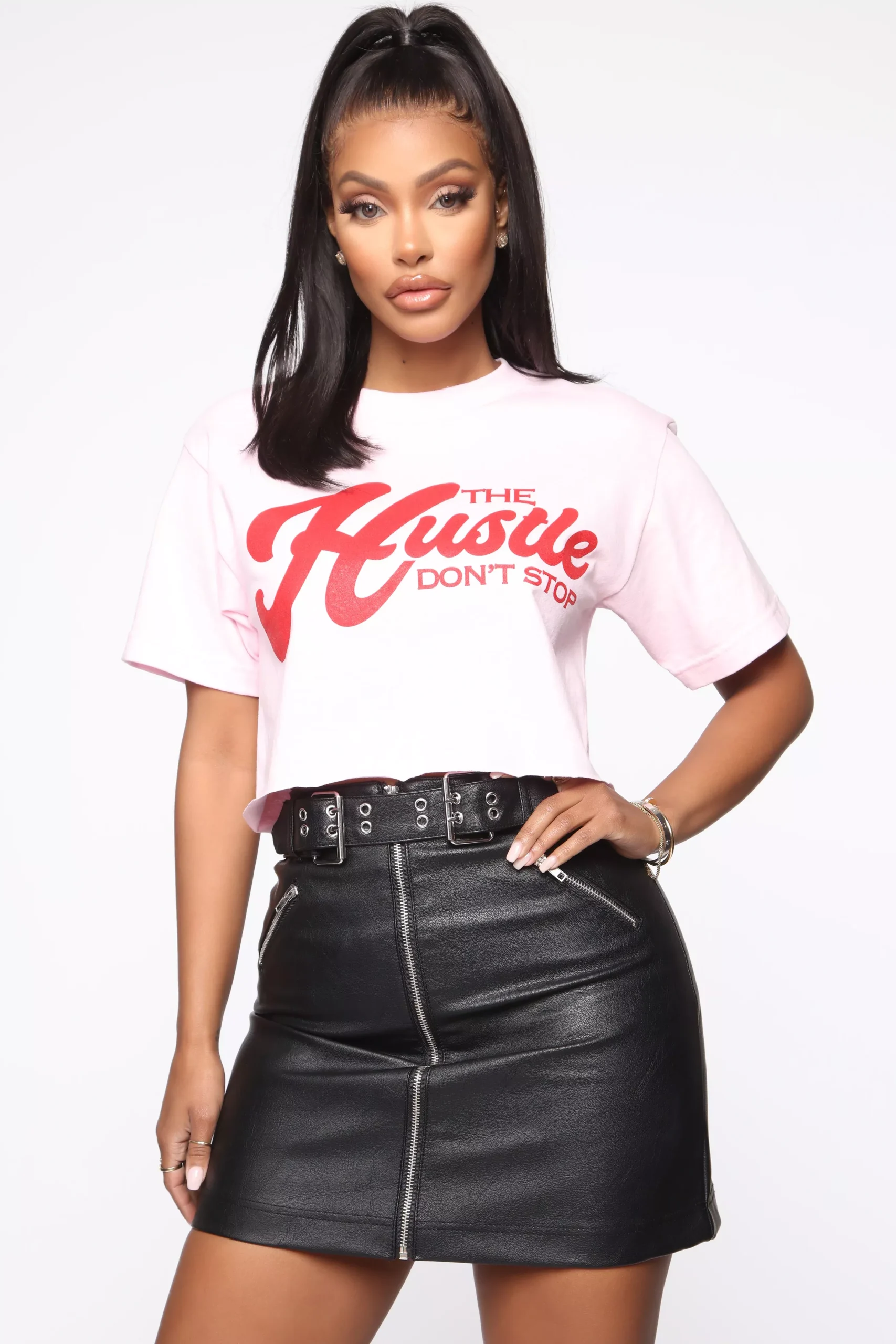The Hustle Don't Stop - Pink