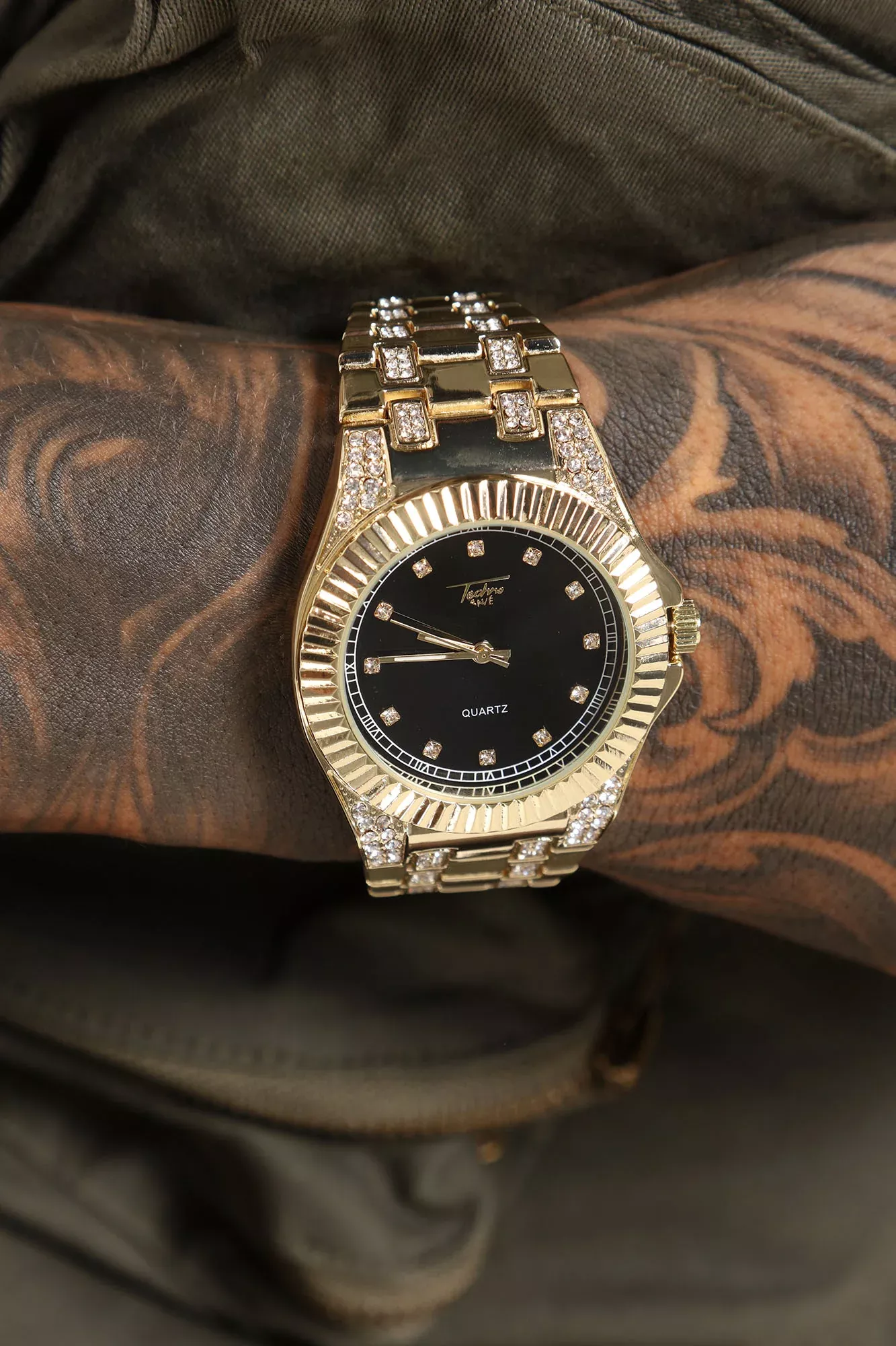 I Got That Drip Watch - Gold/Black