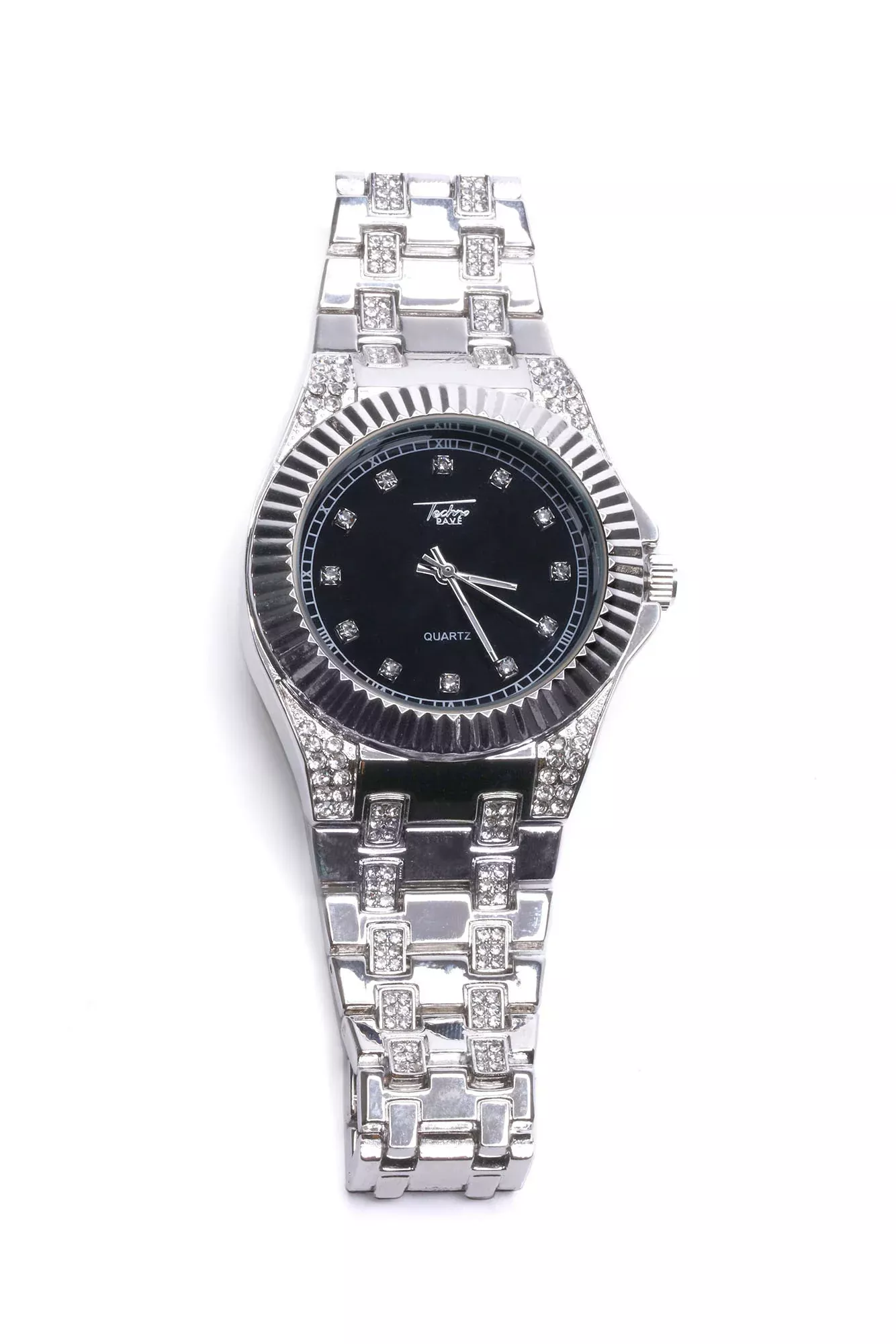 I Got That Drip Watch - Silver/Black