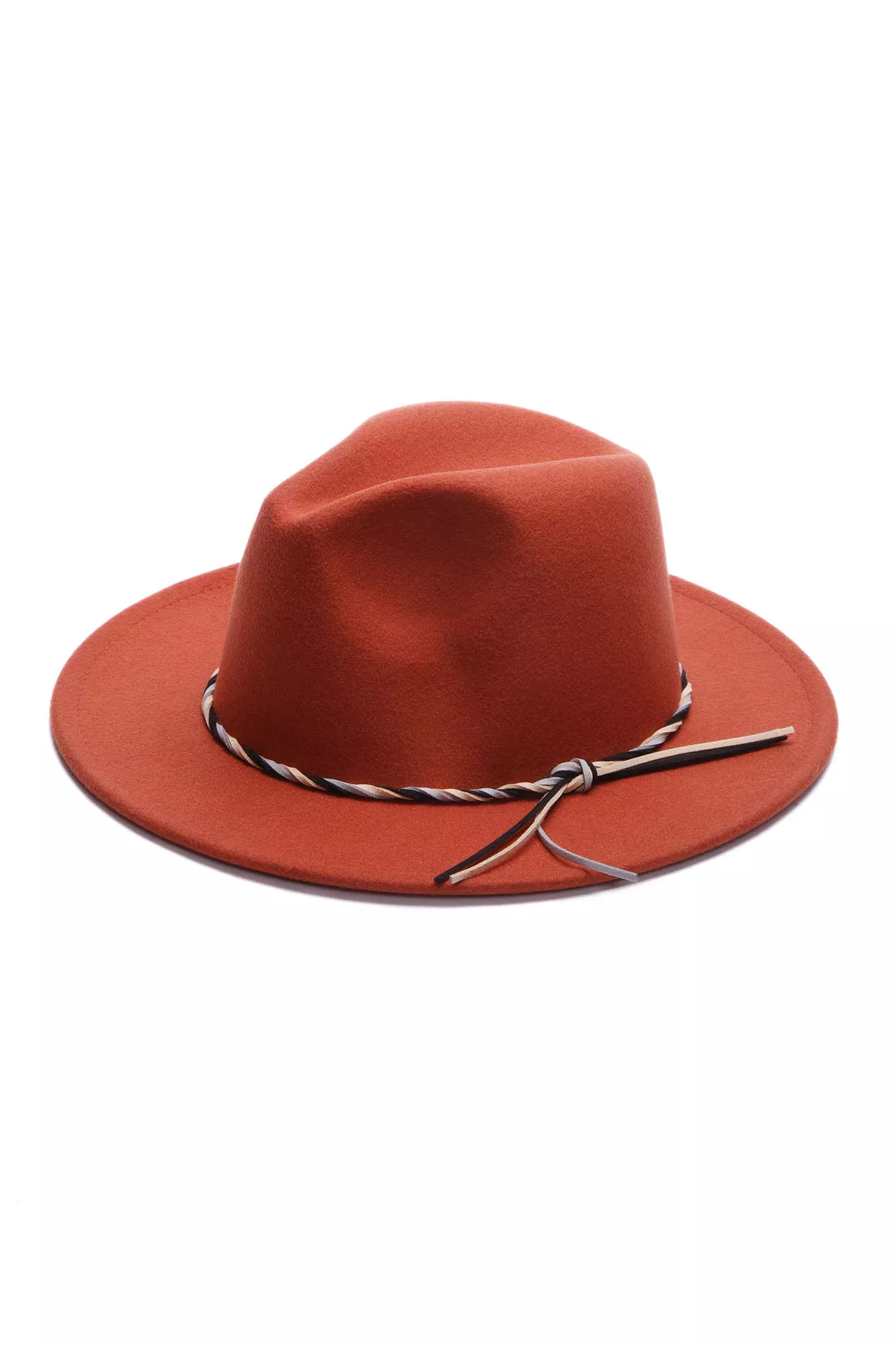 Jerri Brim Hat - Rust