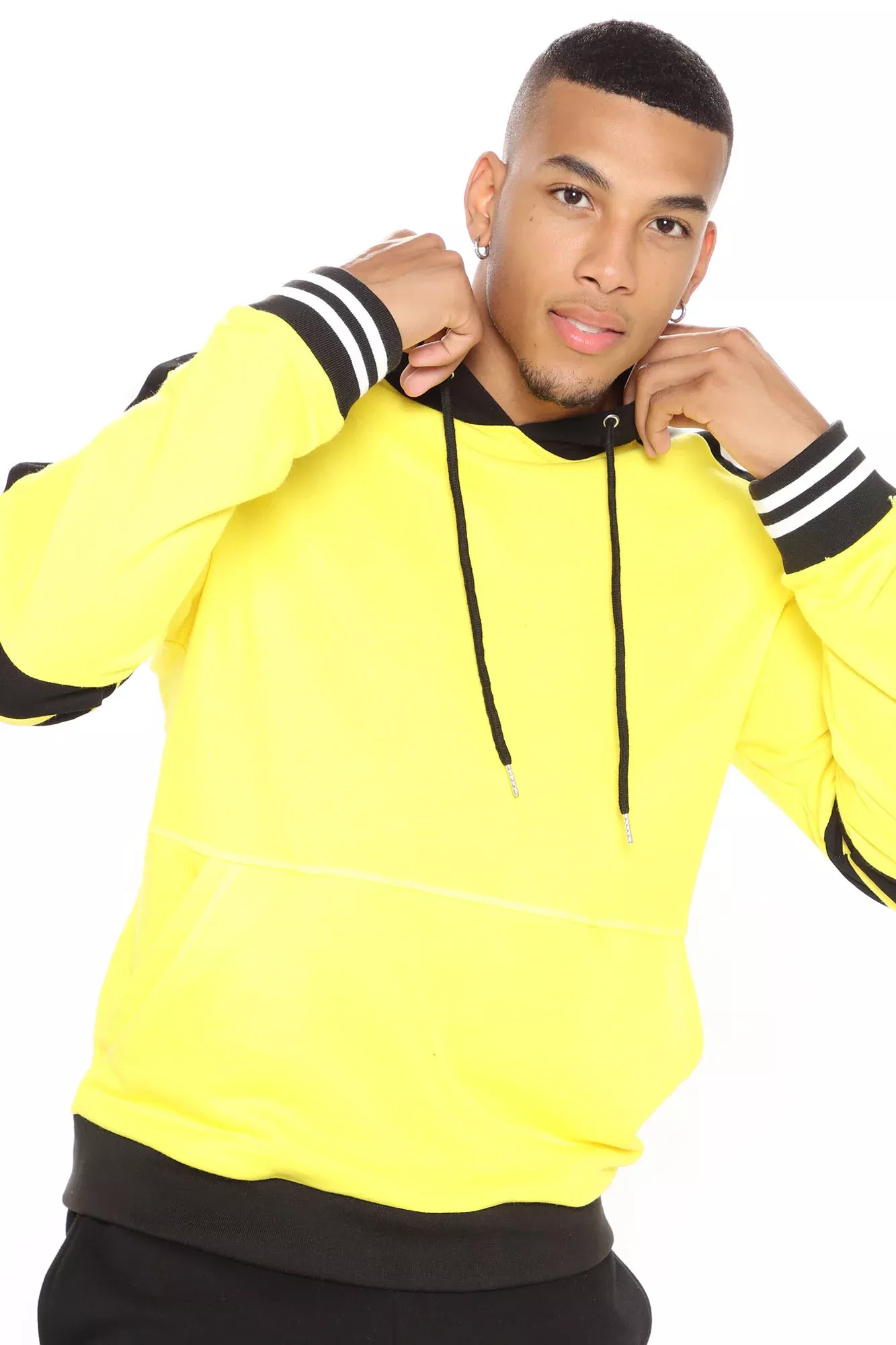 Kramer Hoodie - Yellow/combo