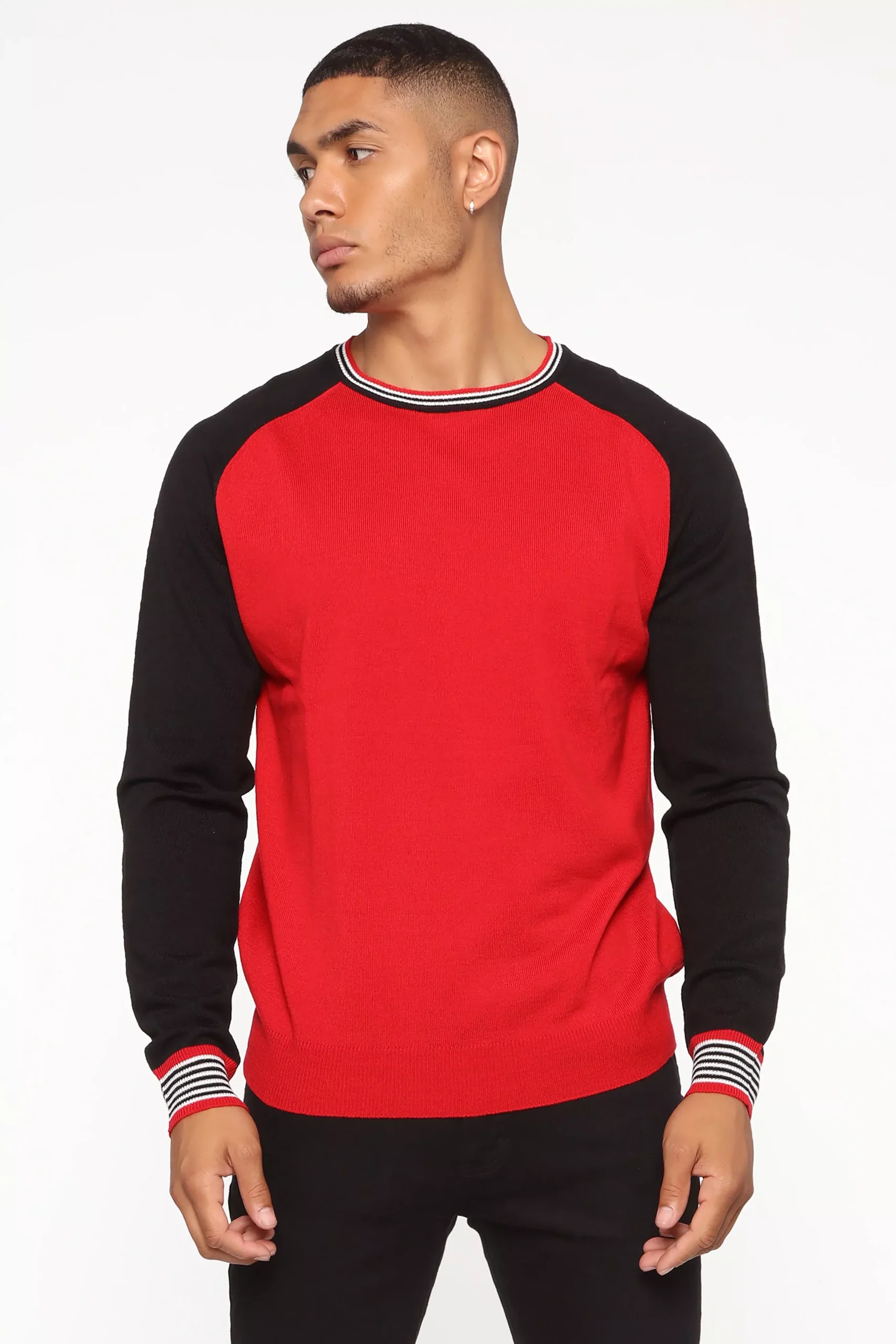Kyrie Sweater - Red/combo