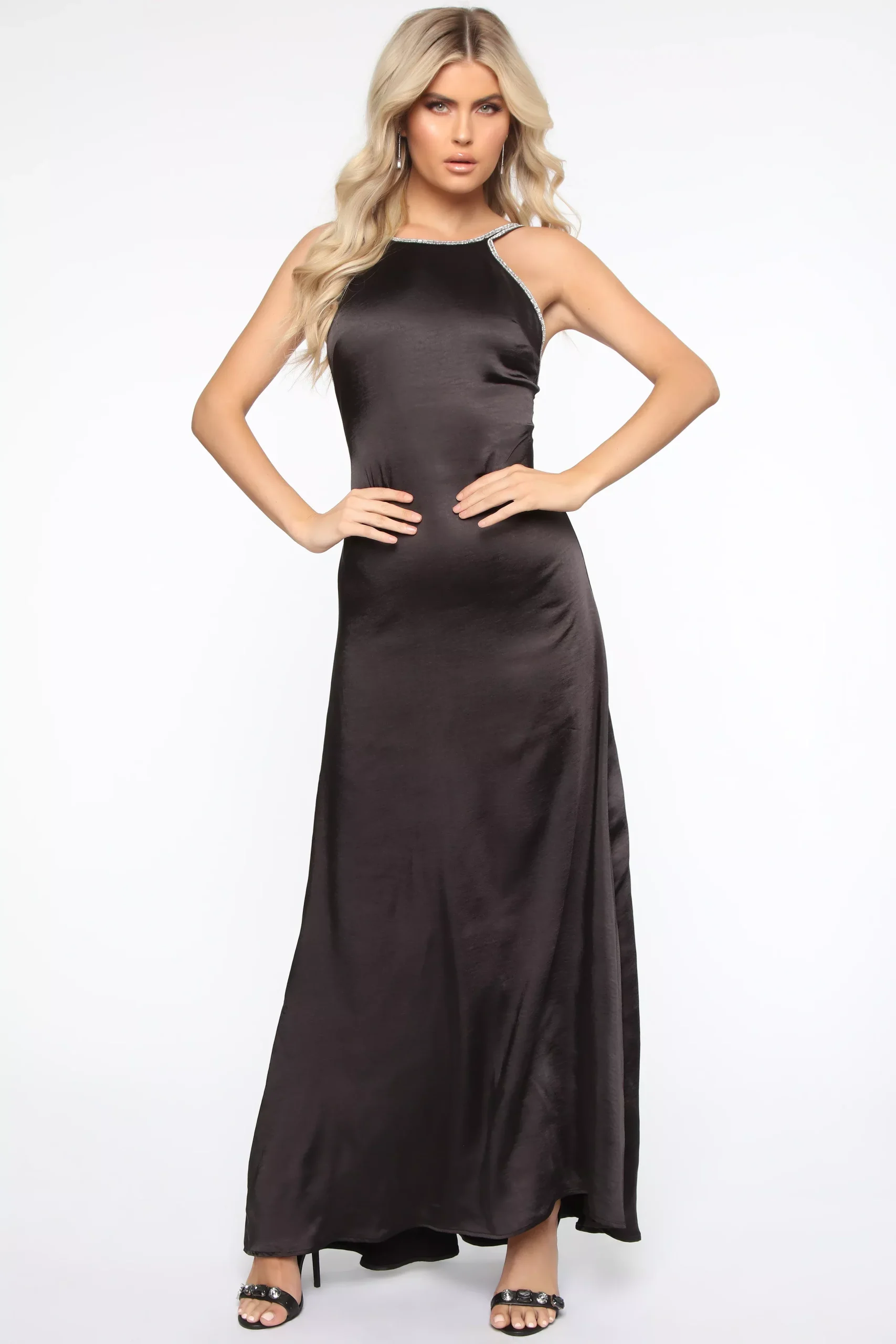 The Last Dance Maxi Dress - Black
