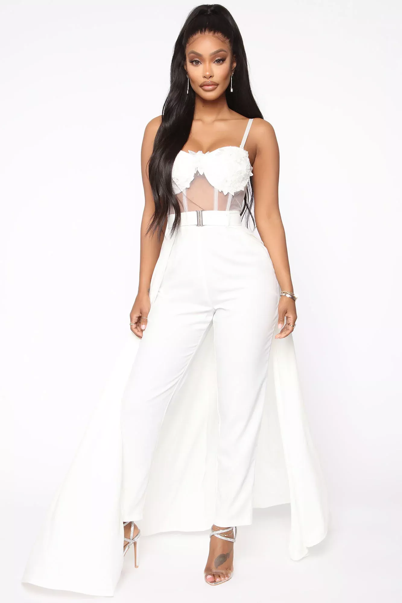My Secret Garden Jumpsuit - Ivory