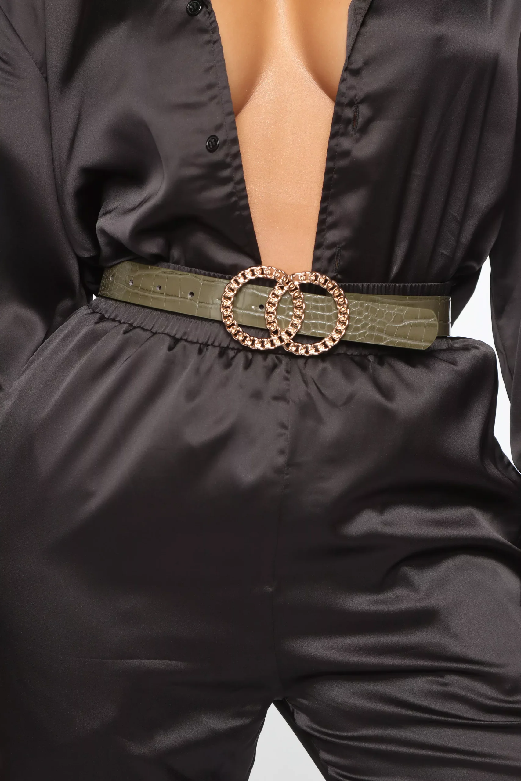 The New Wave Belt - Olive
