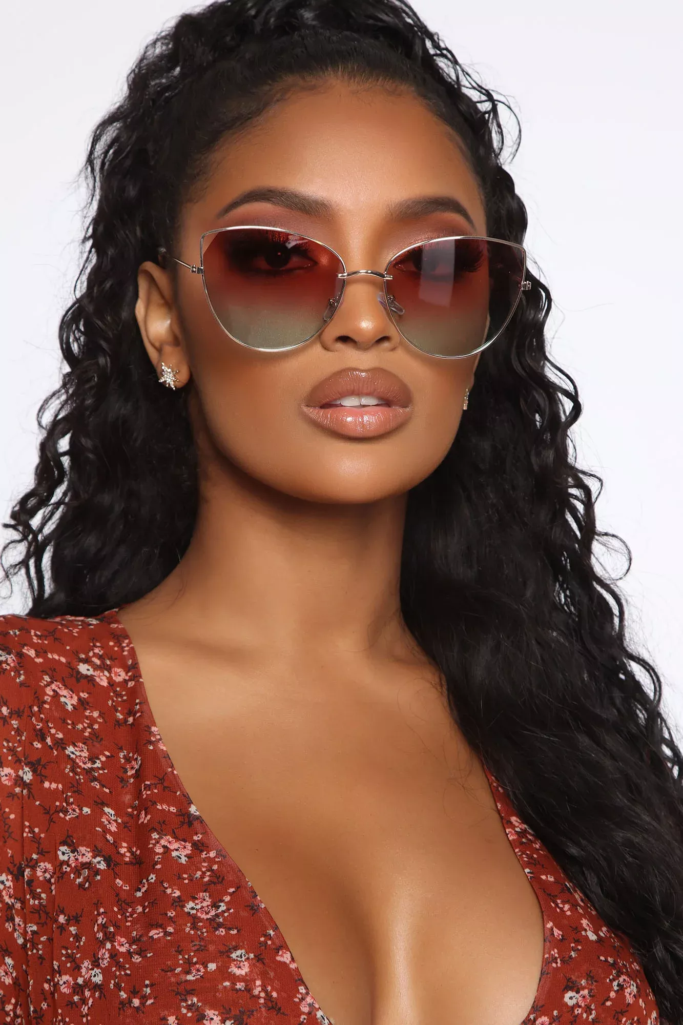 Oceans Away Sunglasses - Brown/Combo