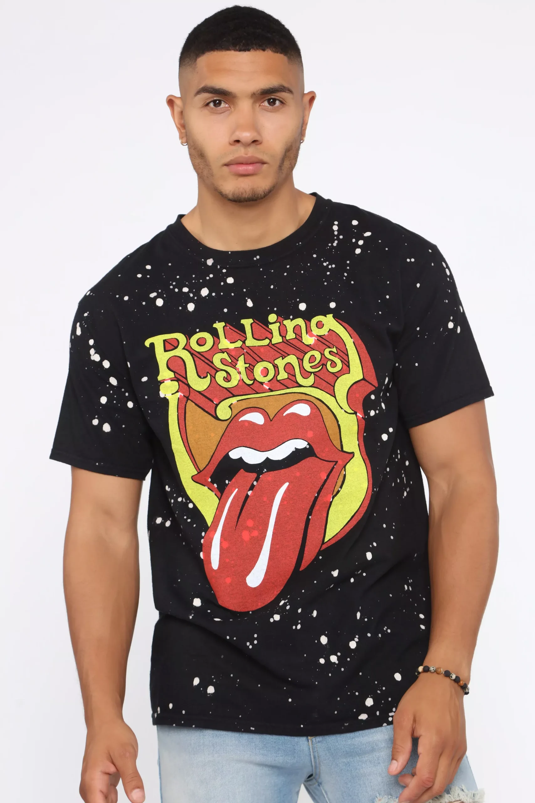 Rolling Stones Short Sleeve Tee - Black/combo