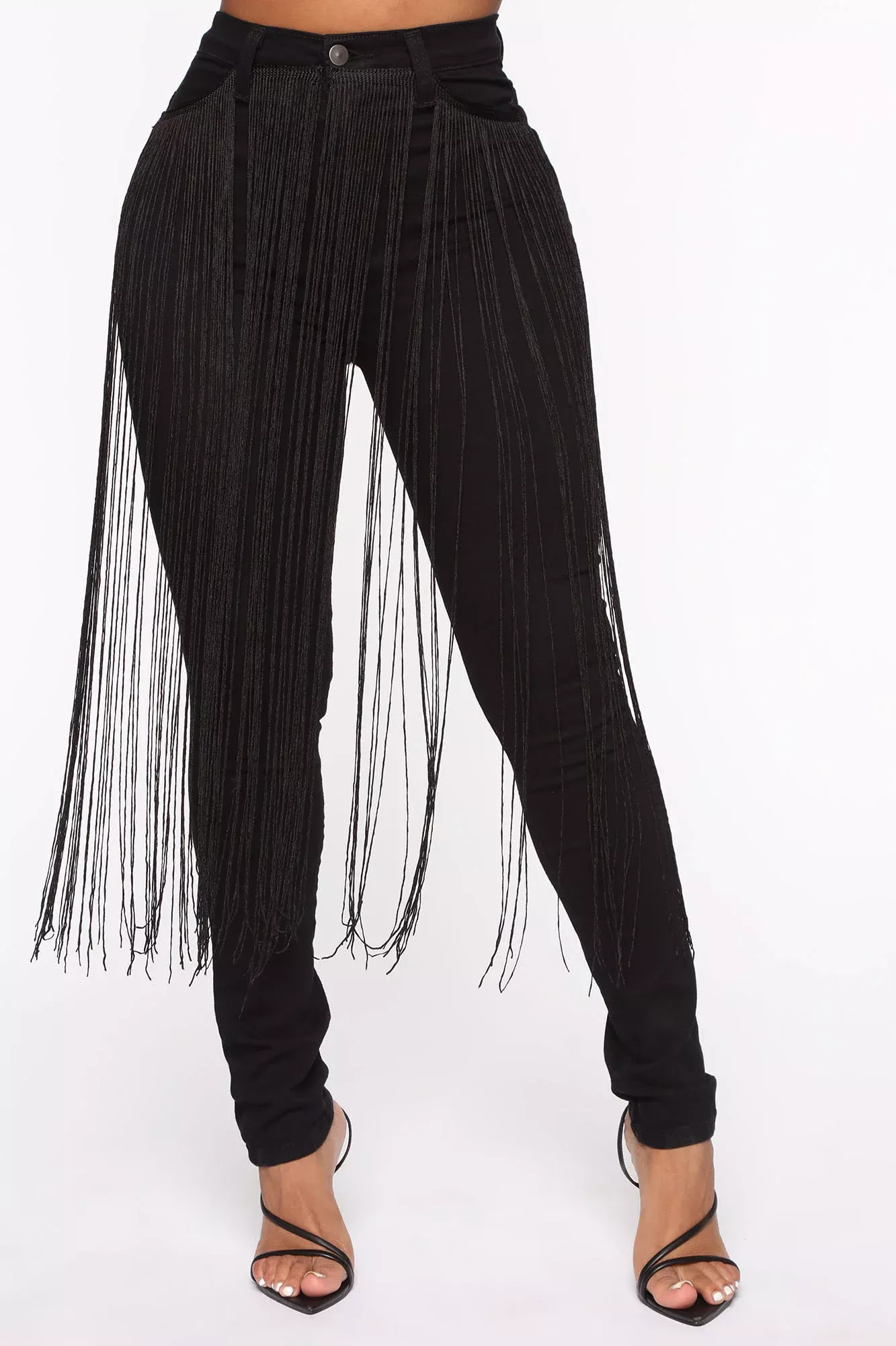 Shake Things Up Skinny Jeans - Black