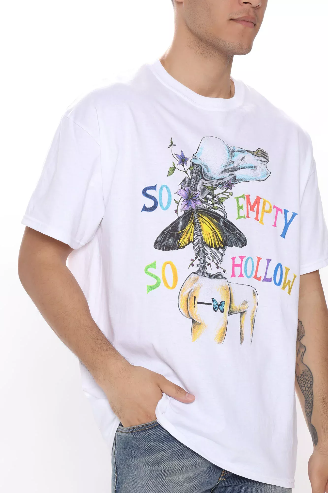 Skies Hollow 2020 Short Sleeve Tee - White
