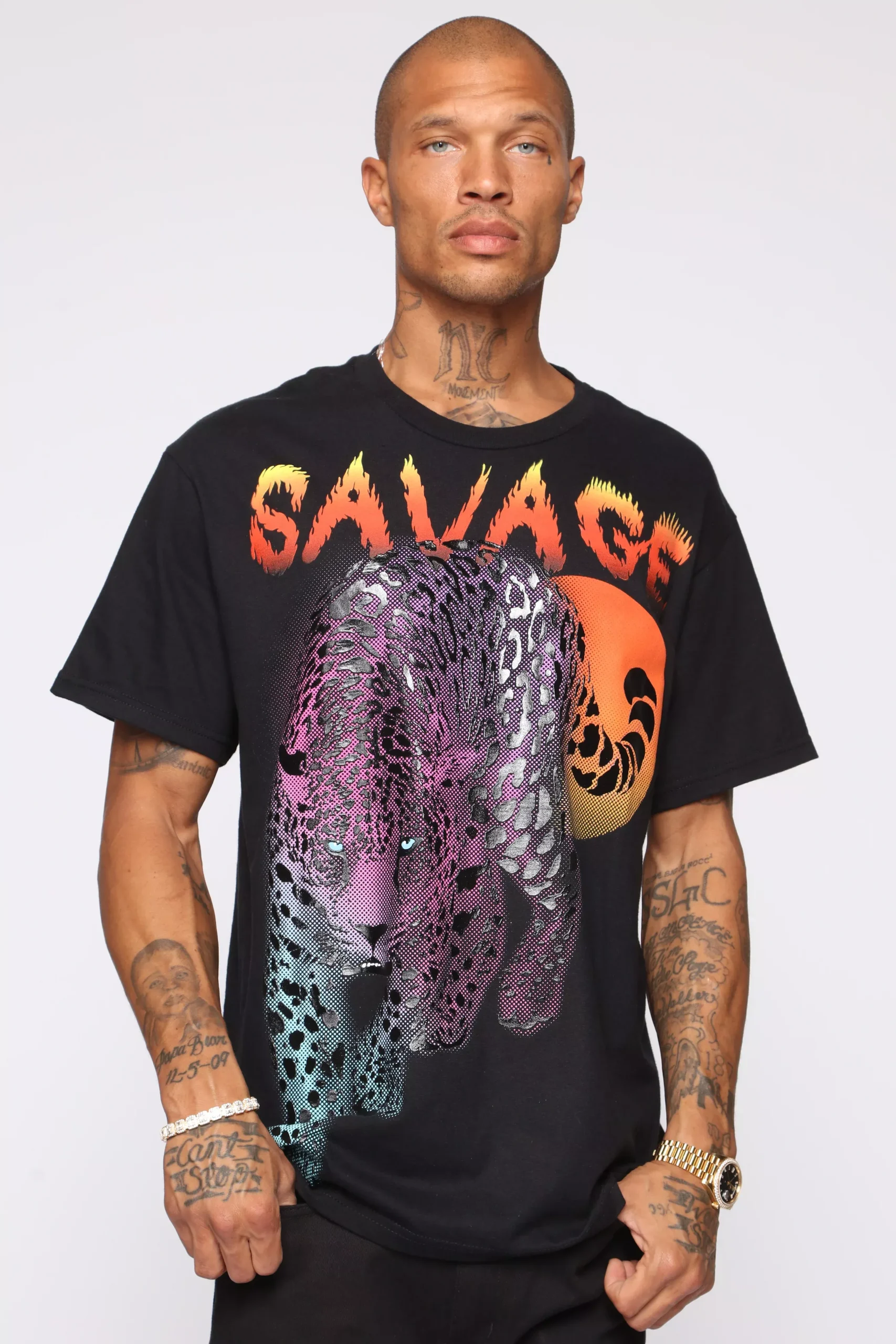 SL Short Sleeve Tee - Black/combo