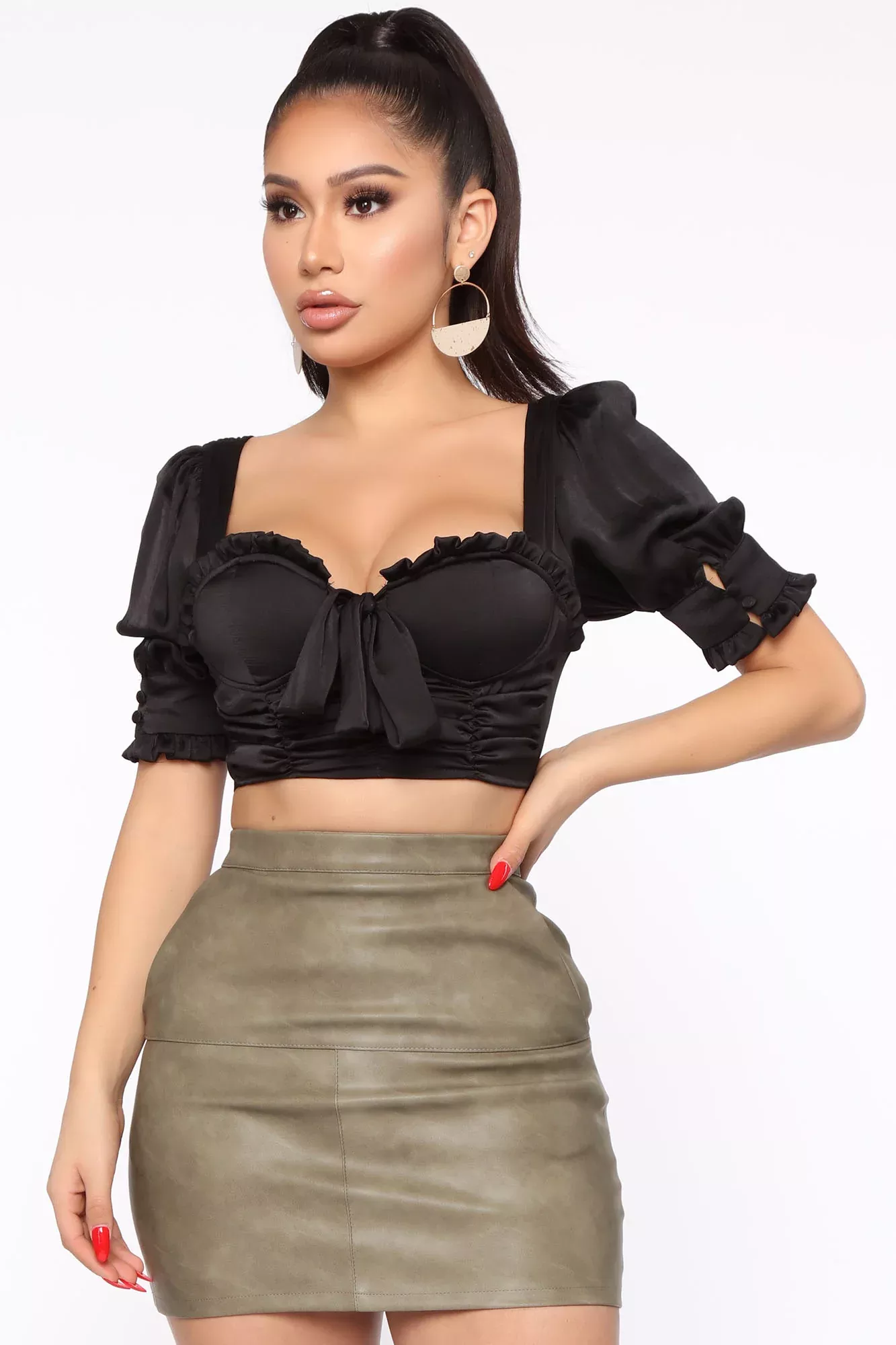 Smooth Talker Top - Black