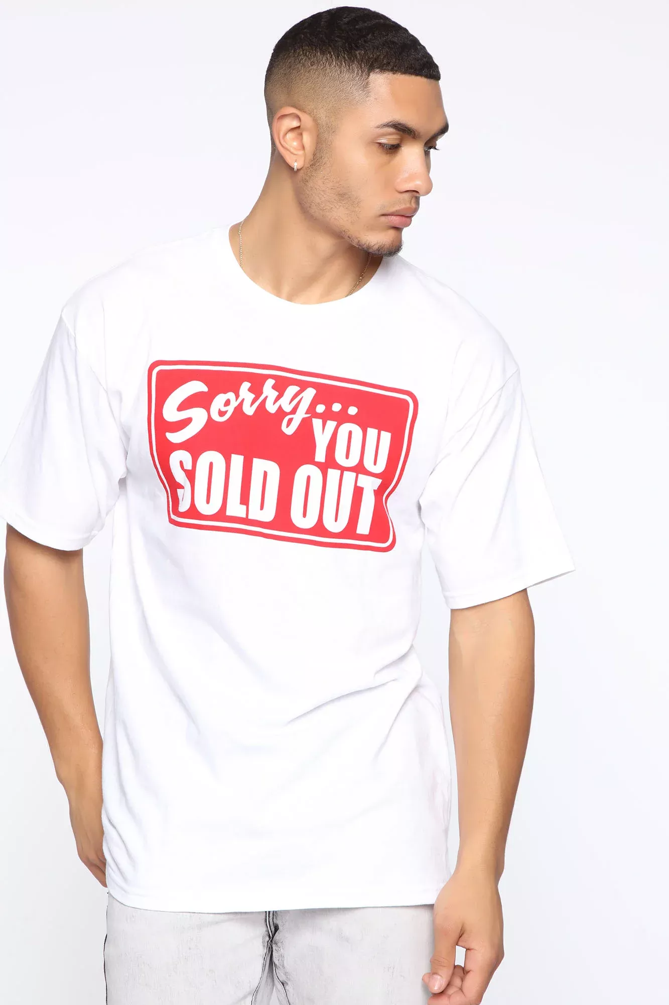 Sold Out Short Sleeve Tee - White/combo