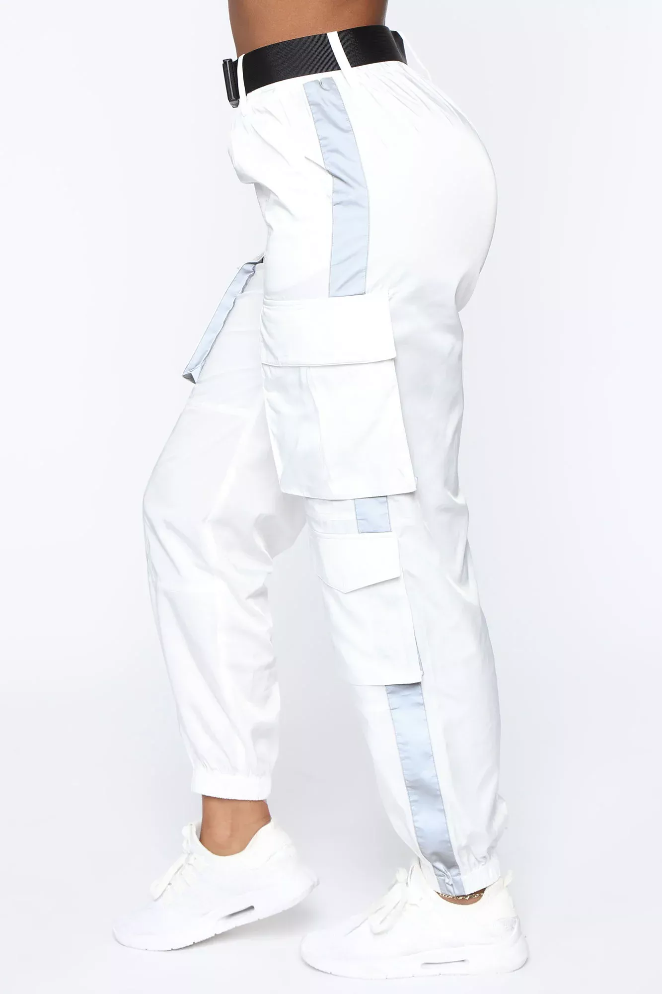 Start Fresh Windbreaker Joggers - White