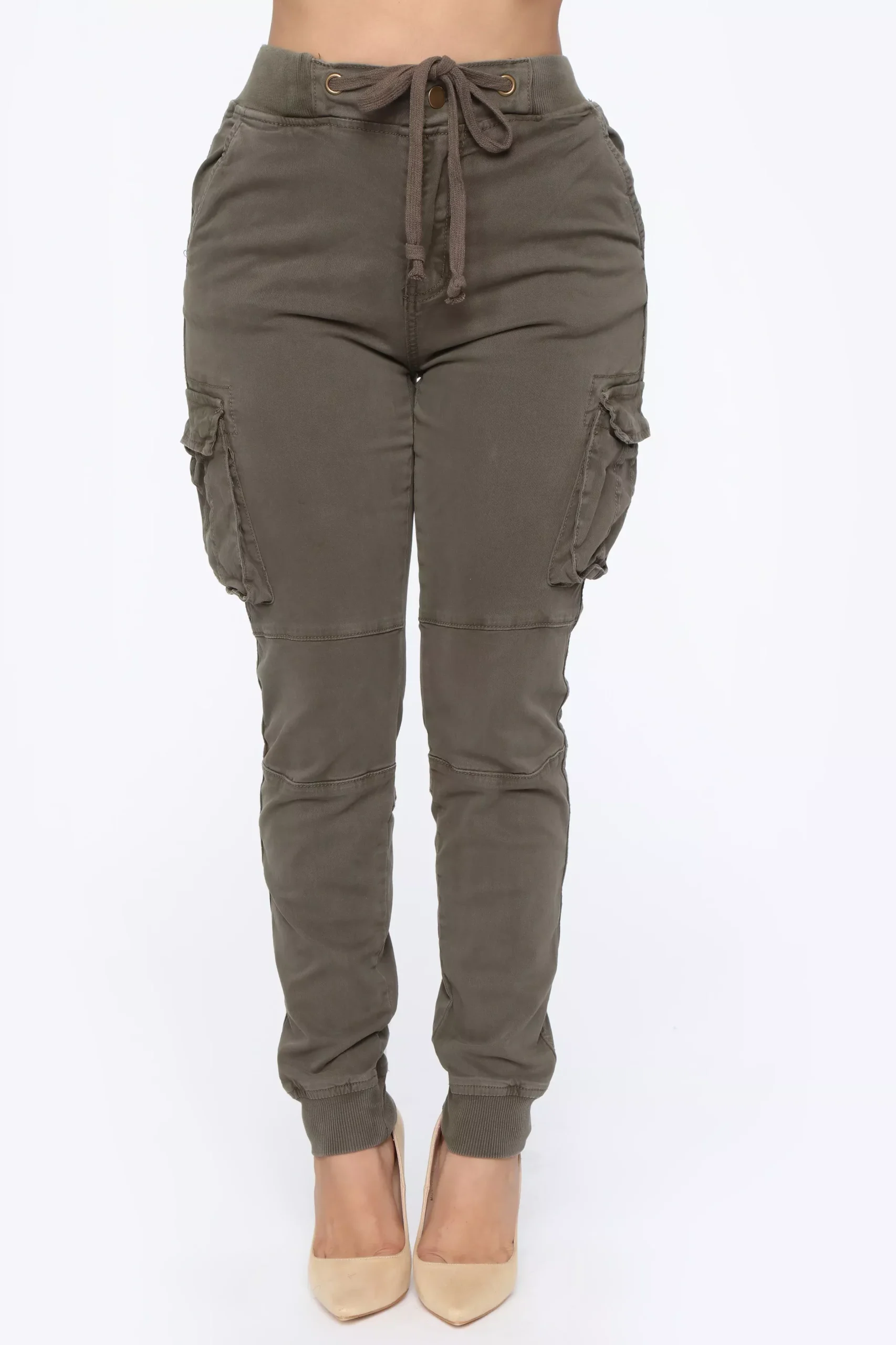 Stay In Your Lane Cargo Pant - Olive