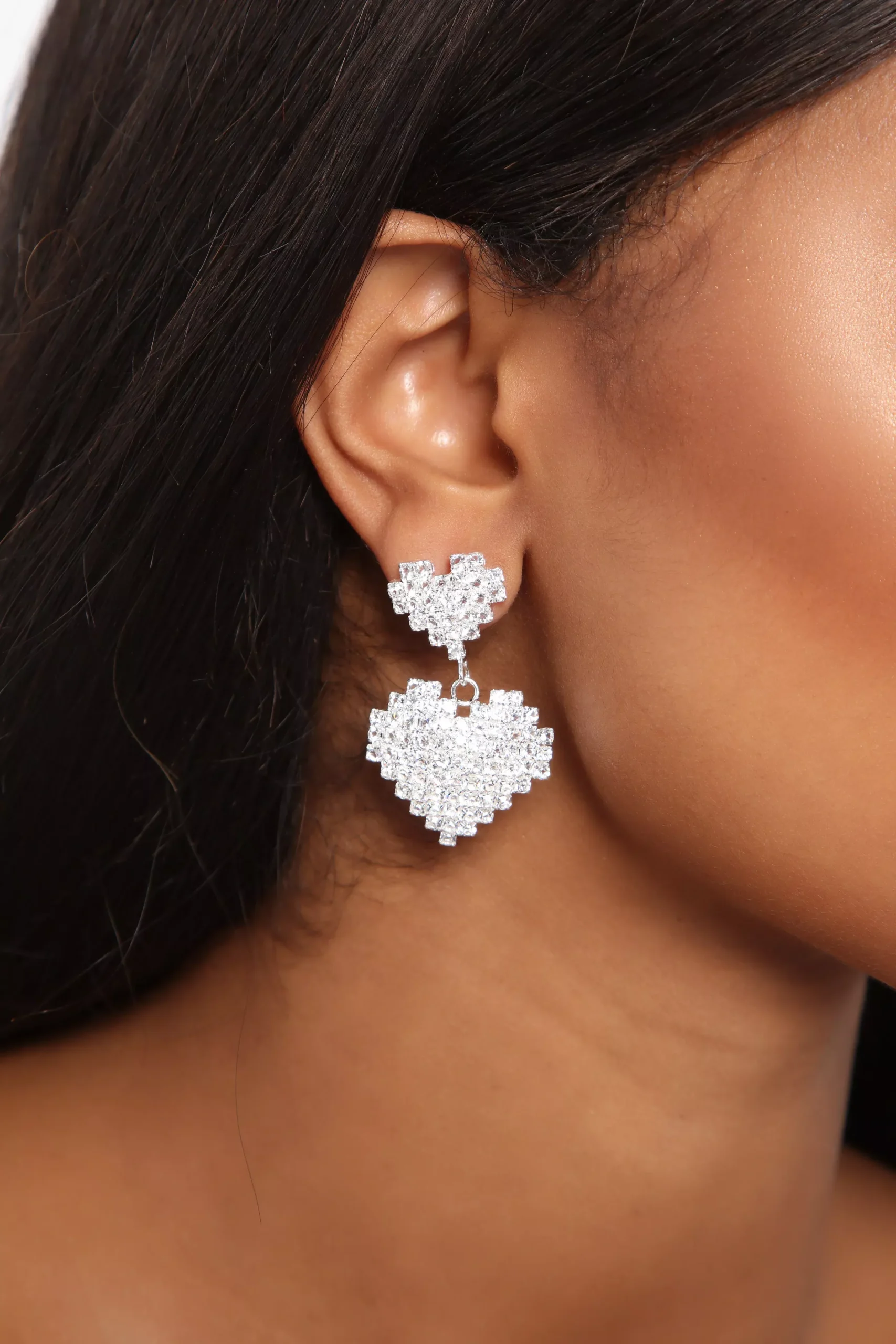 Sweet Love Earrings - Silver