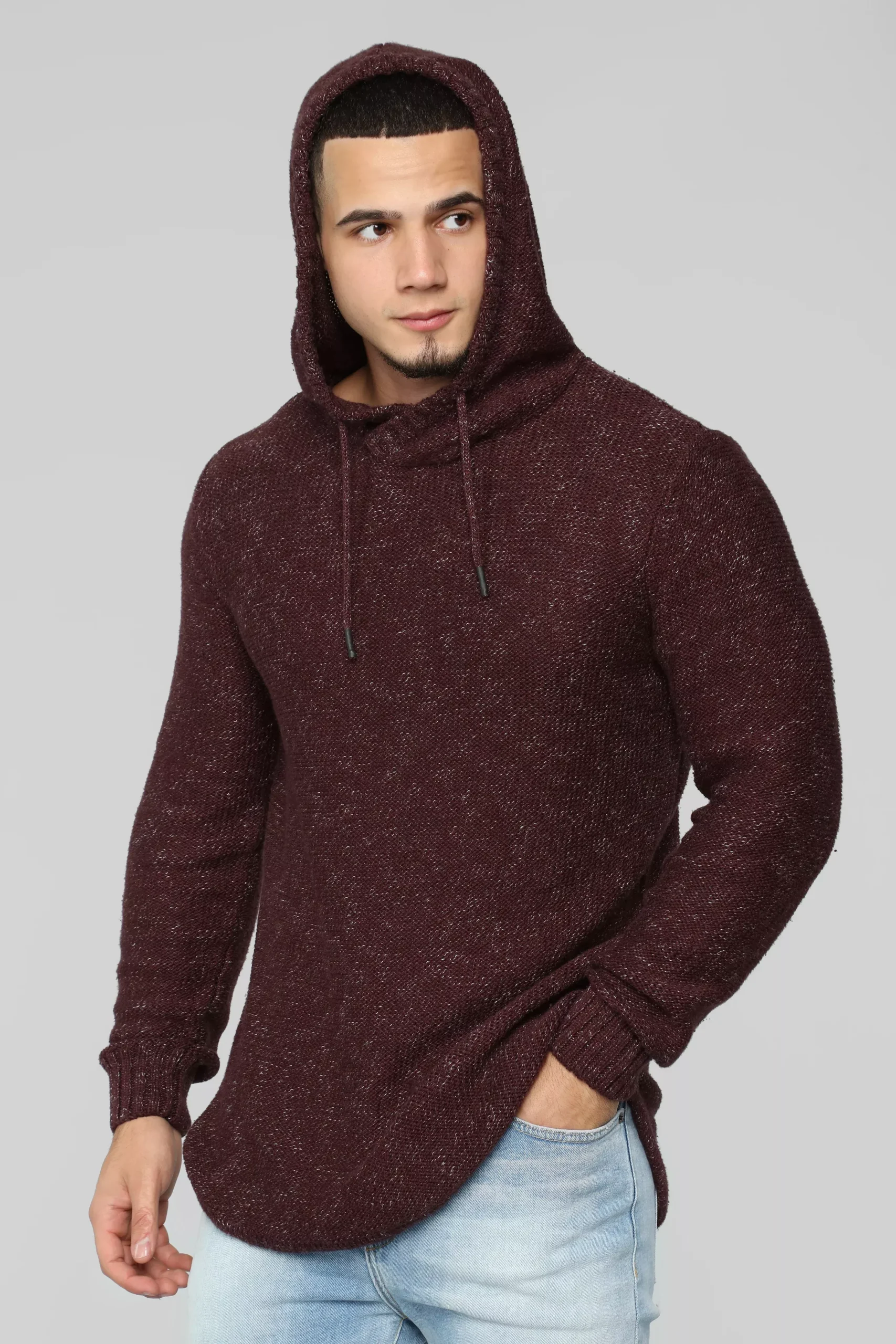 Thom Pullover Hoodie - Burgundy