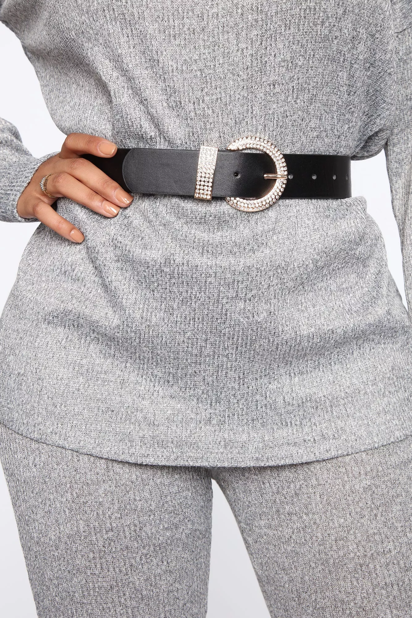 A Touch Of Glam Belt - Black