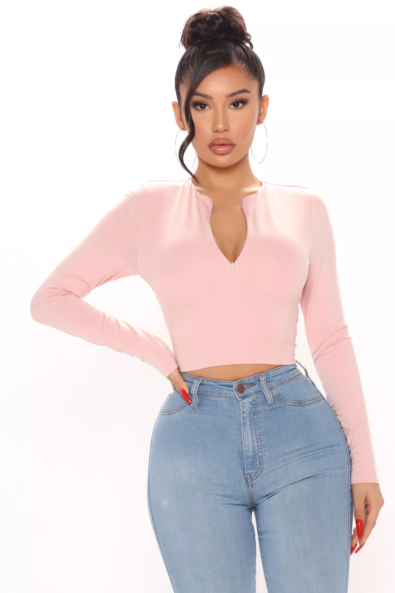 A True Babe Crop Top - Pink