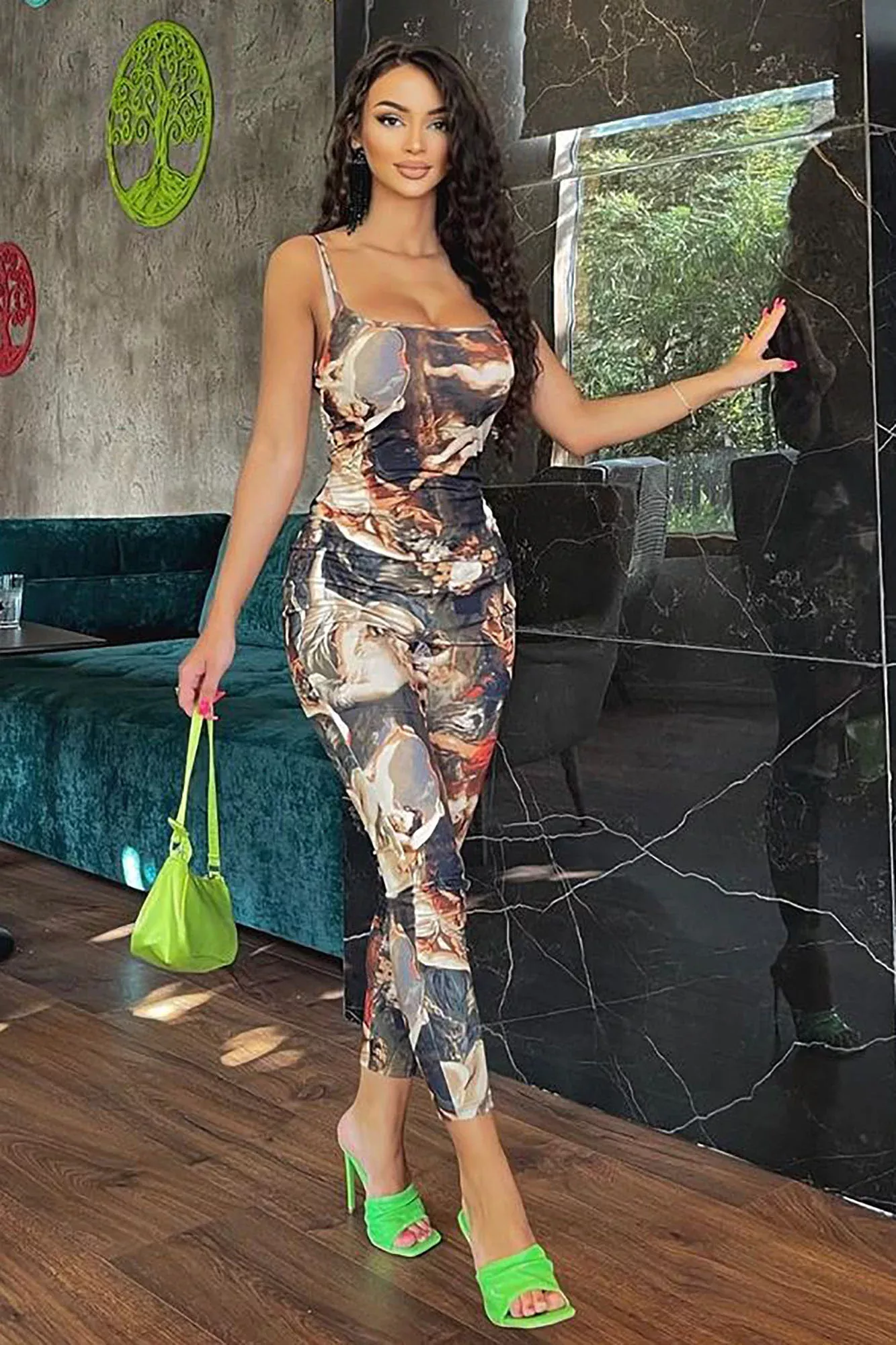A True Masterpiece Jumpsuit - Green/combo