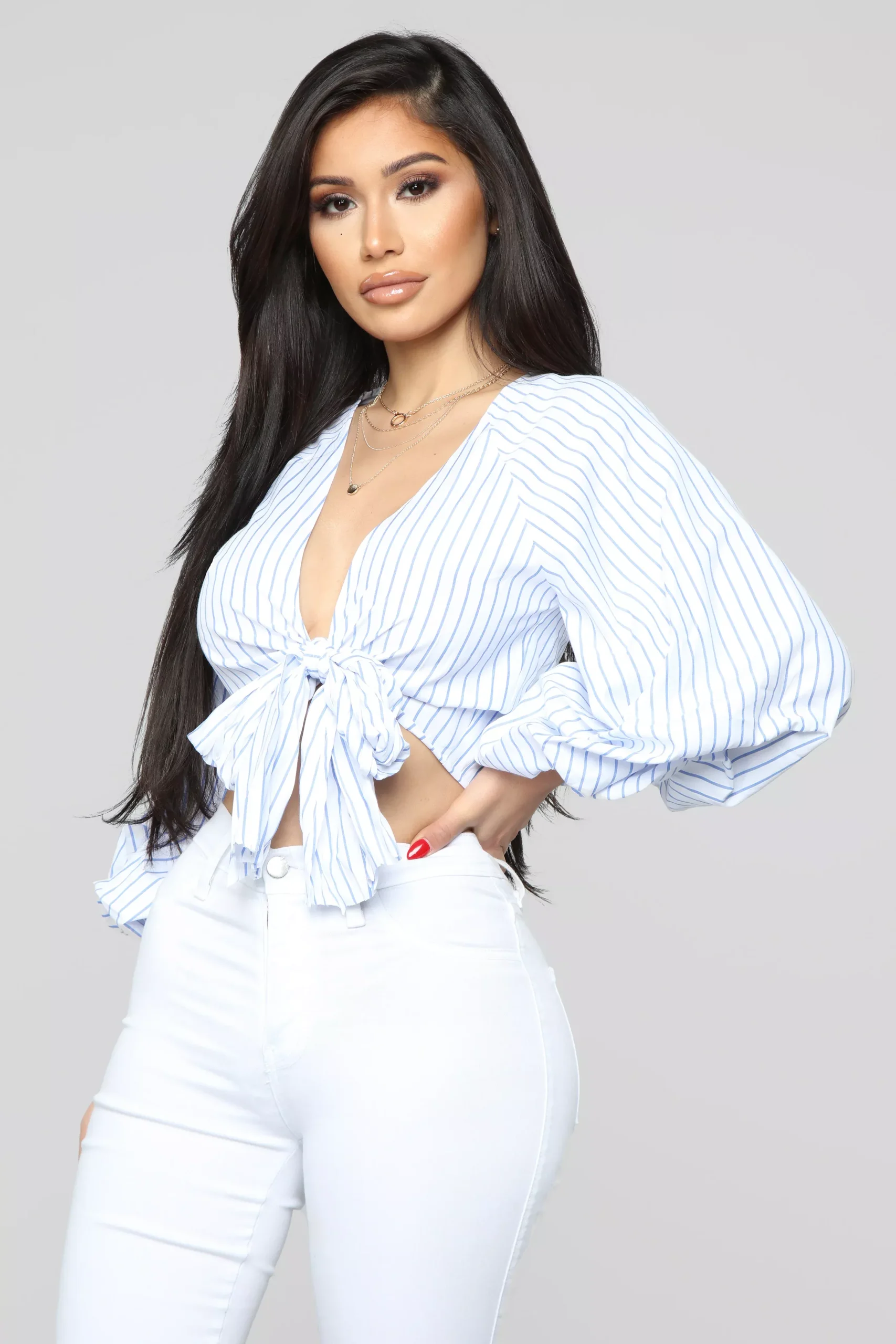 Vannie Top - Blue