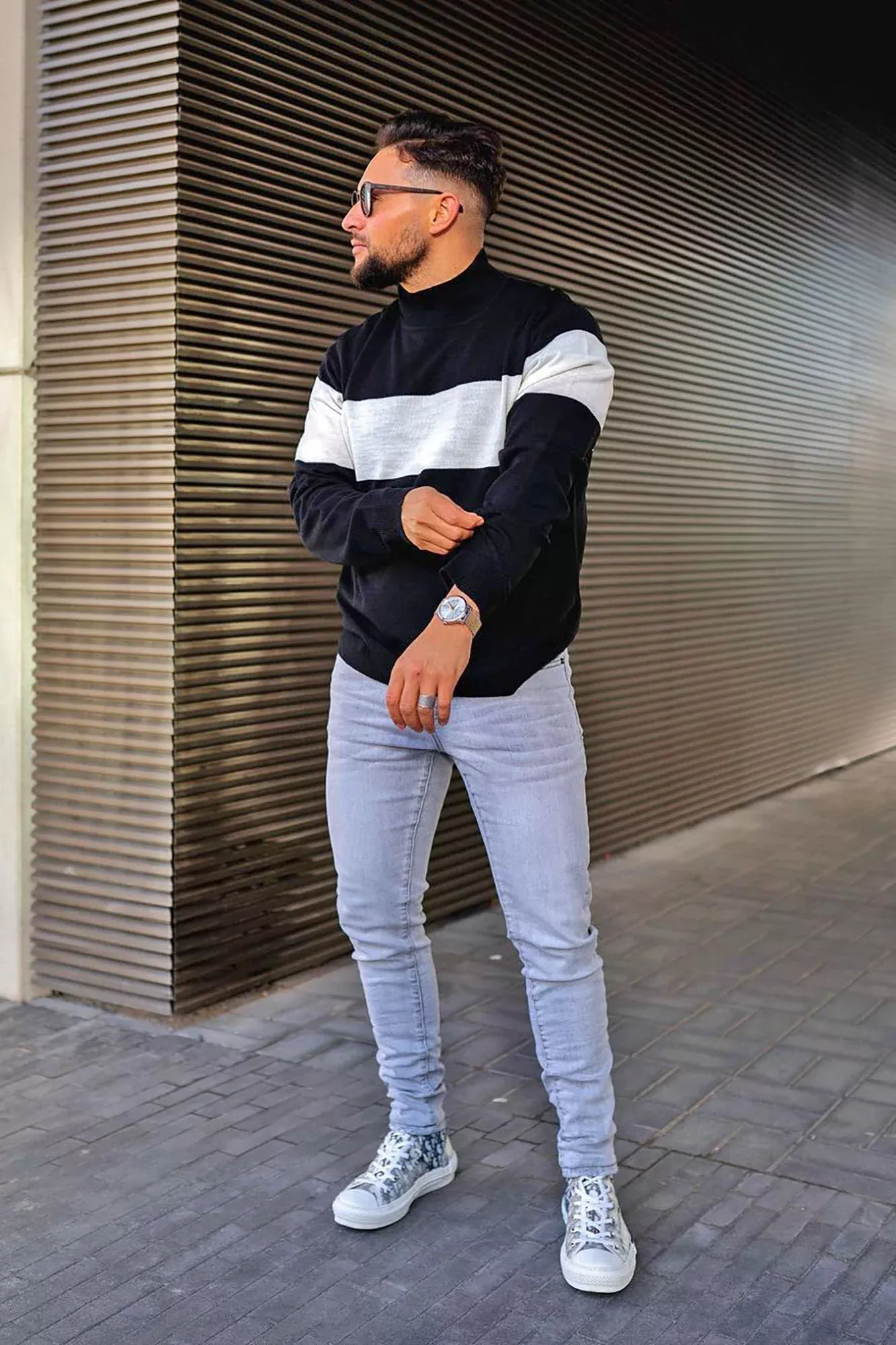 VOID Rodrigo Sweater - Black/Combo
