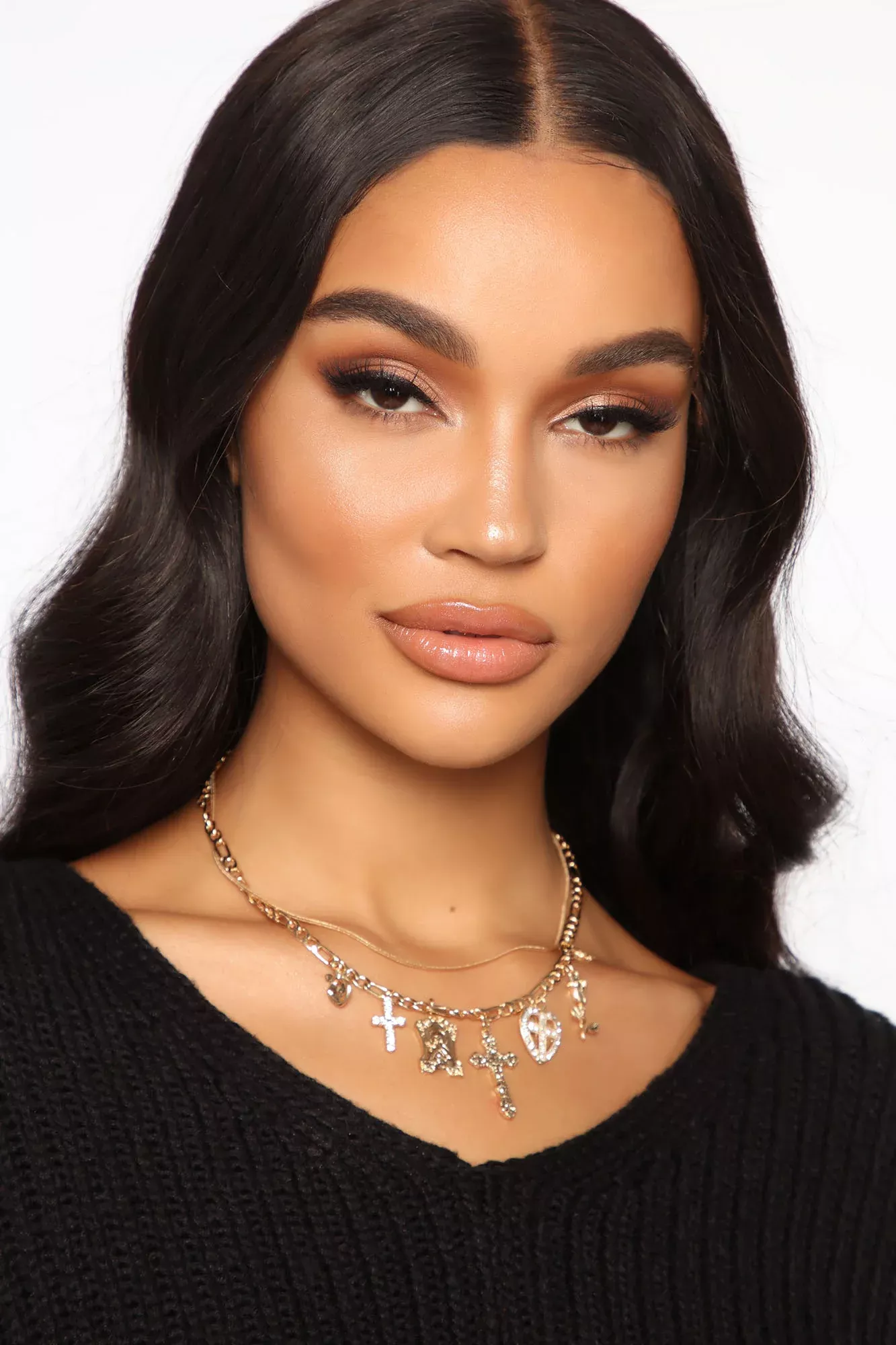 We'll Cross Paths Necklace - Gold