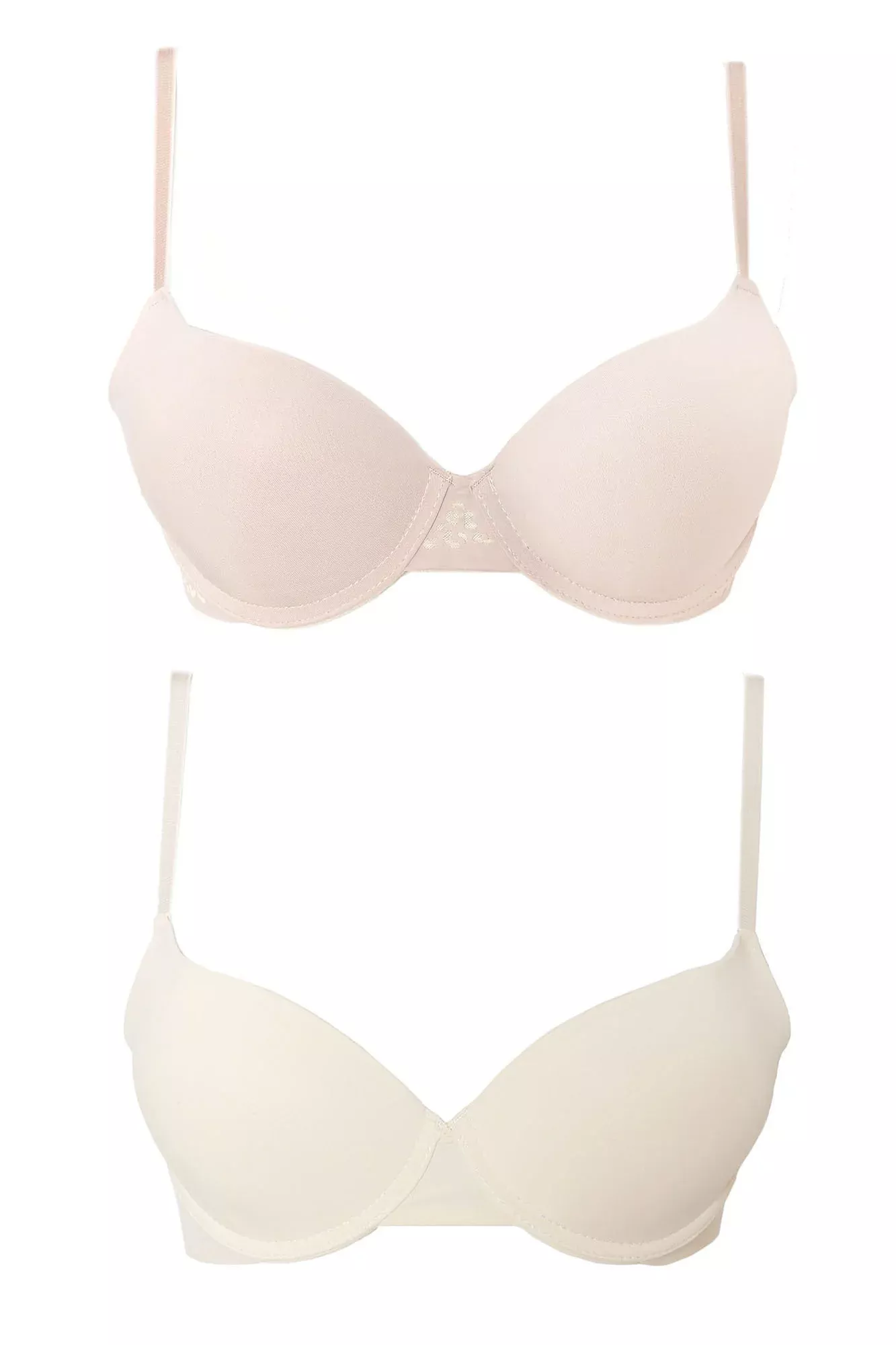 Wild At Heart 2 Pack Bra - Cream