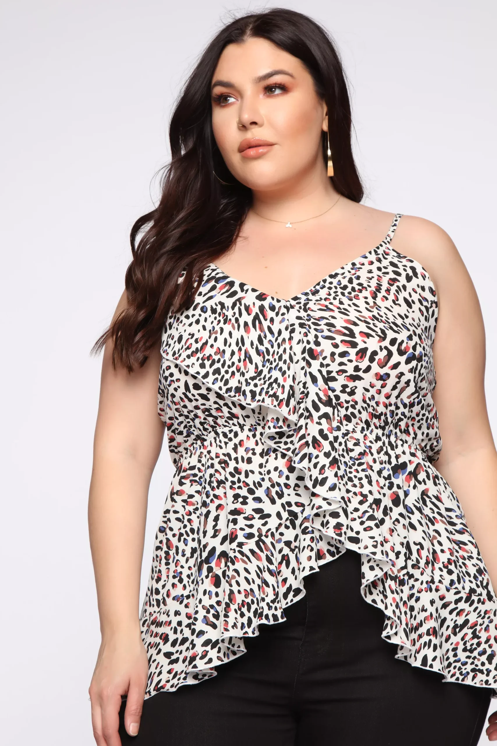 Wild For My Love Top - Ivory/combo