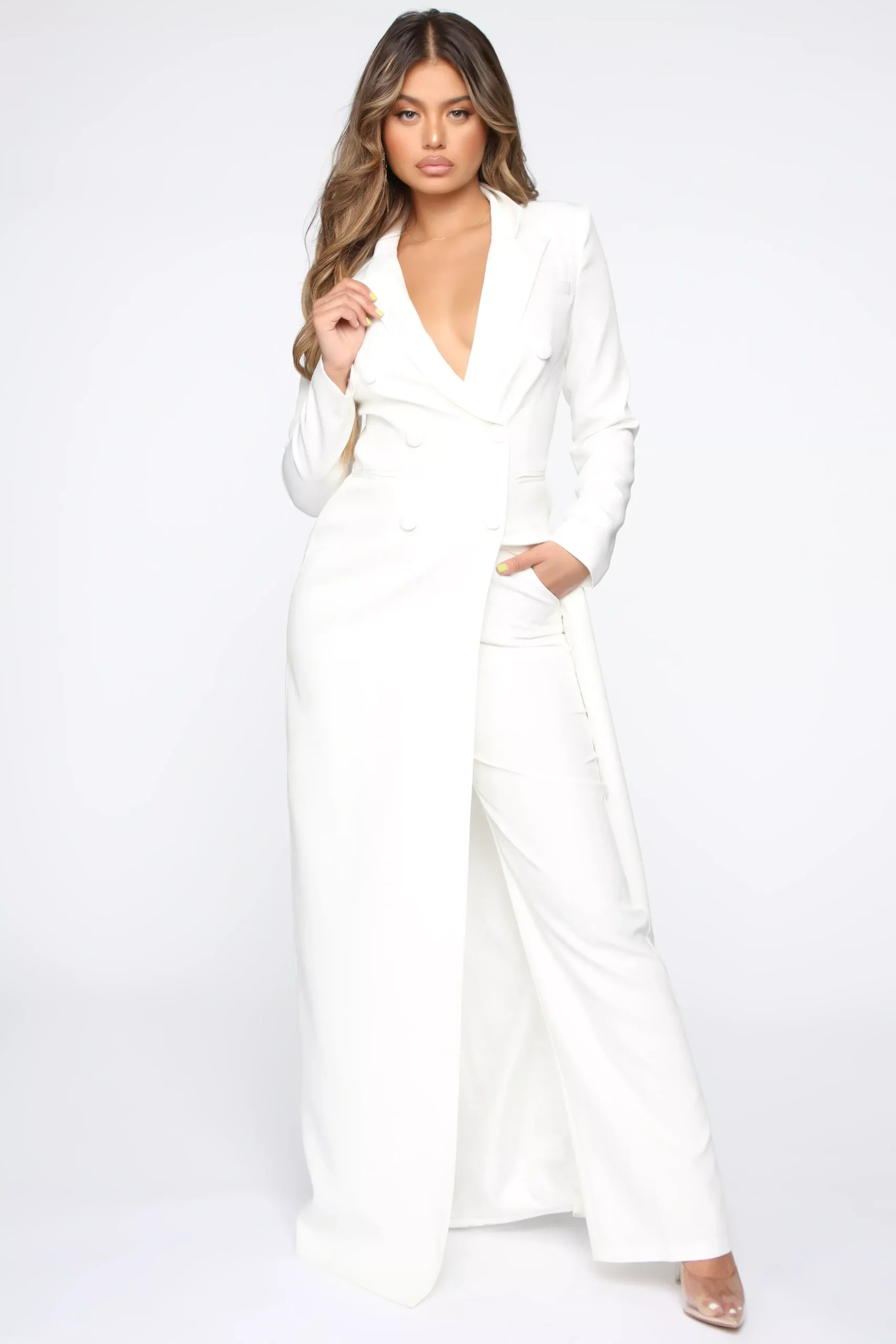 Woman Of The Hour Suit Set - White