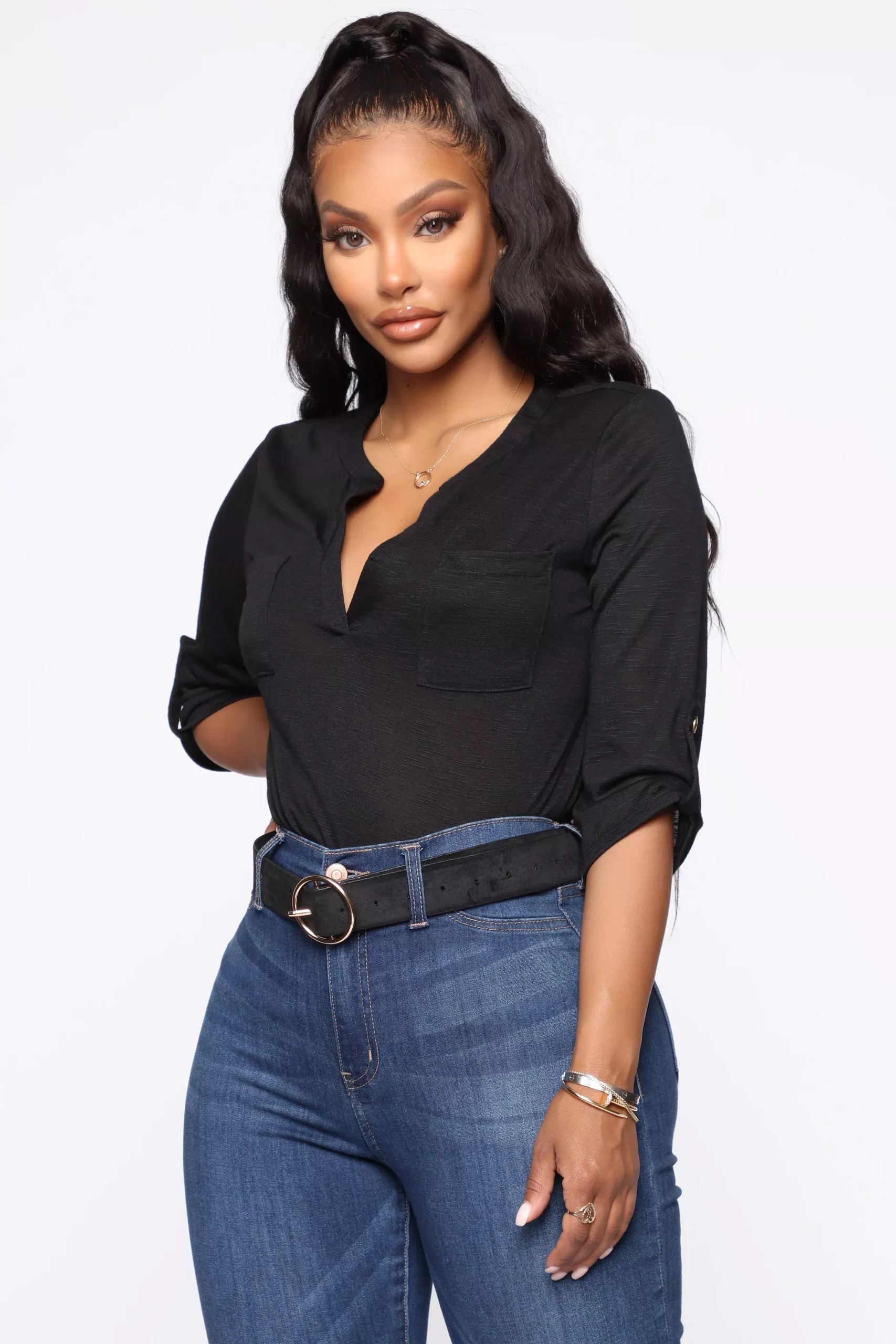 Work For Your Love Top - Black
