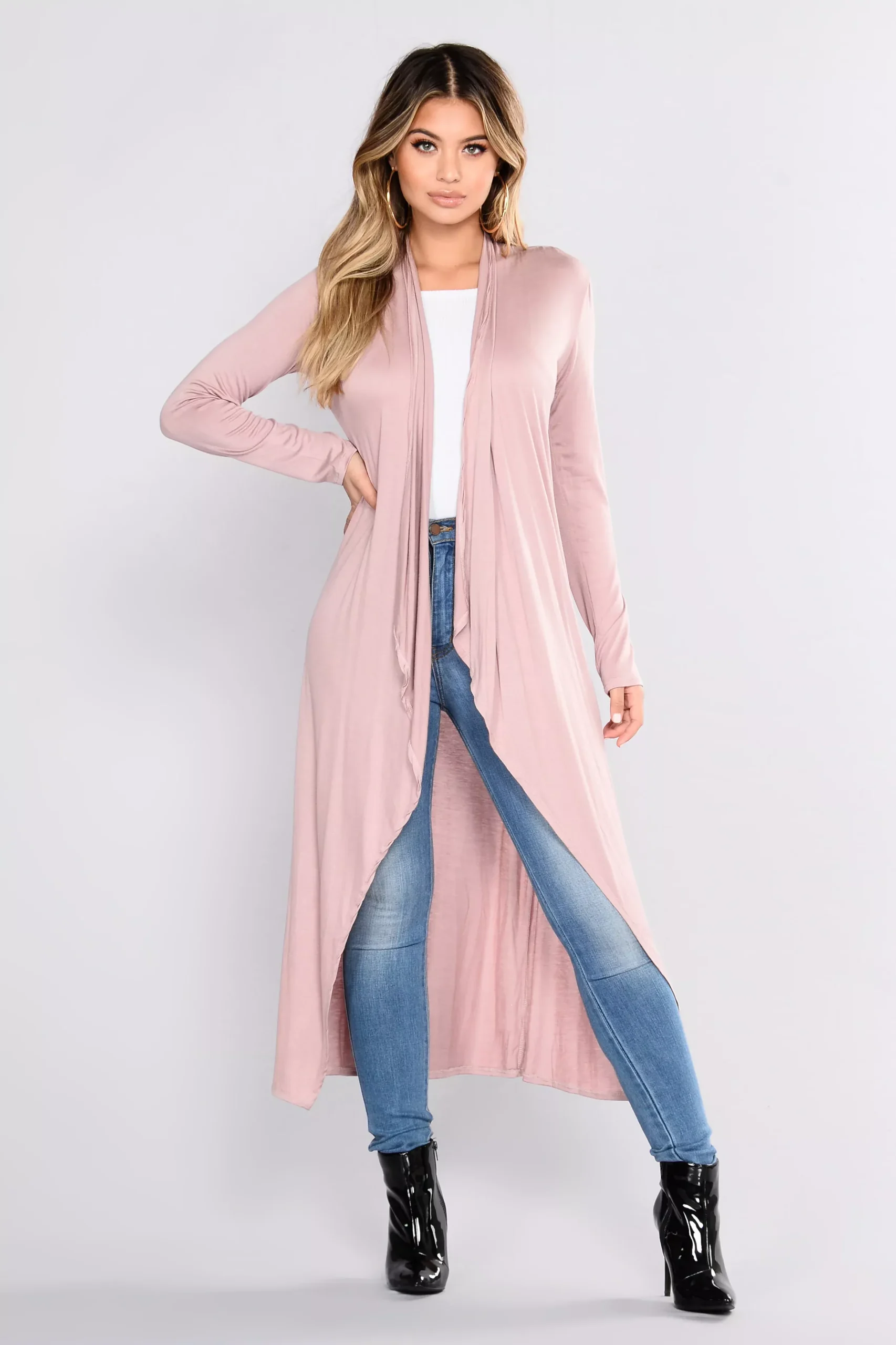 You Amaze Me Duster - Dusty Mauve