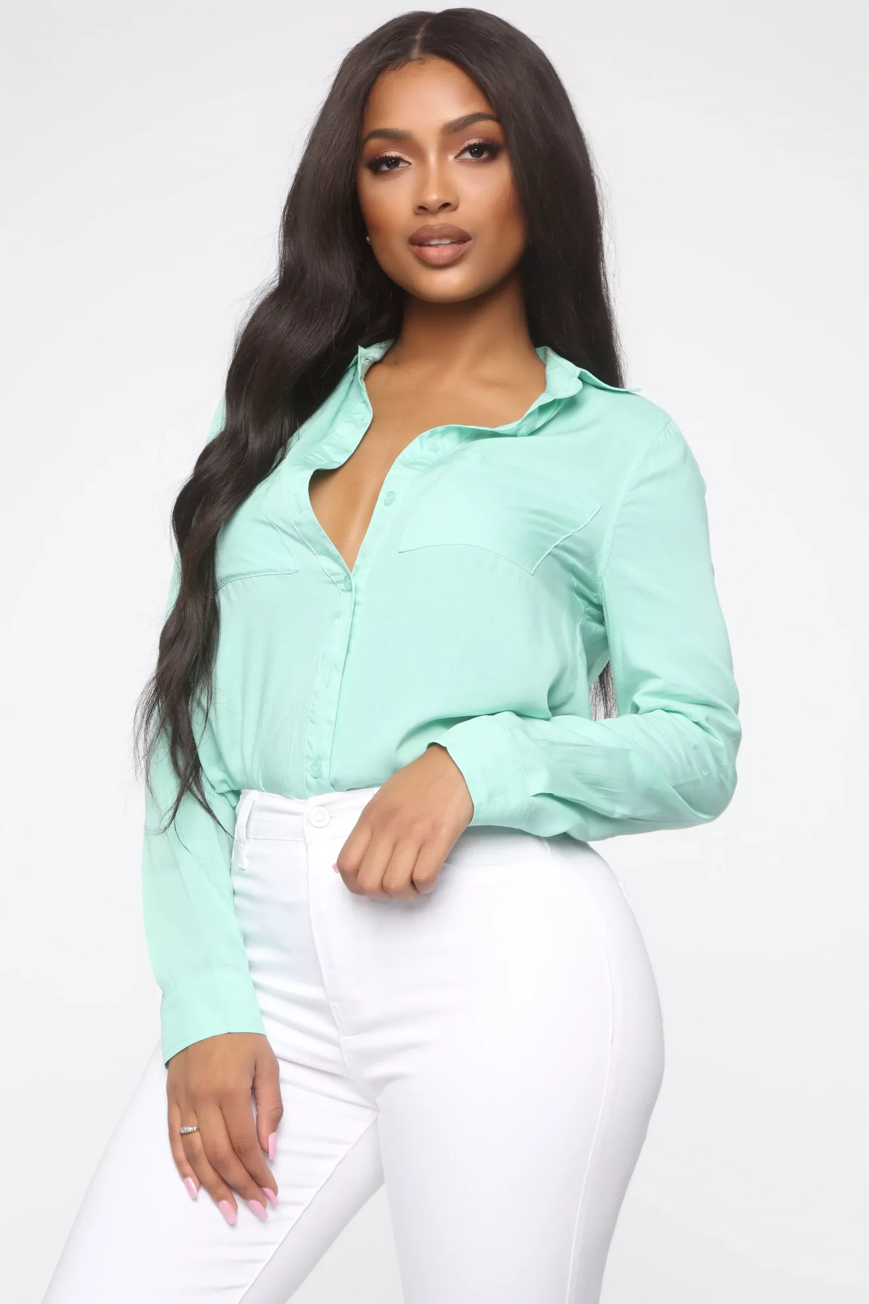 You Better Work Shirt - Mint