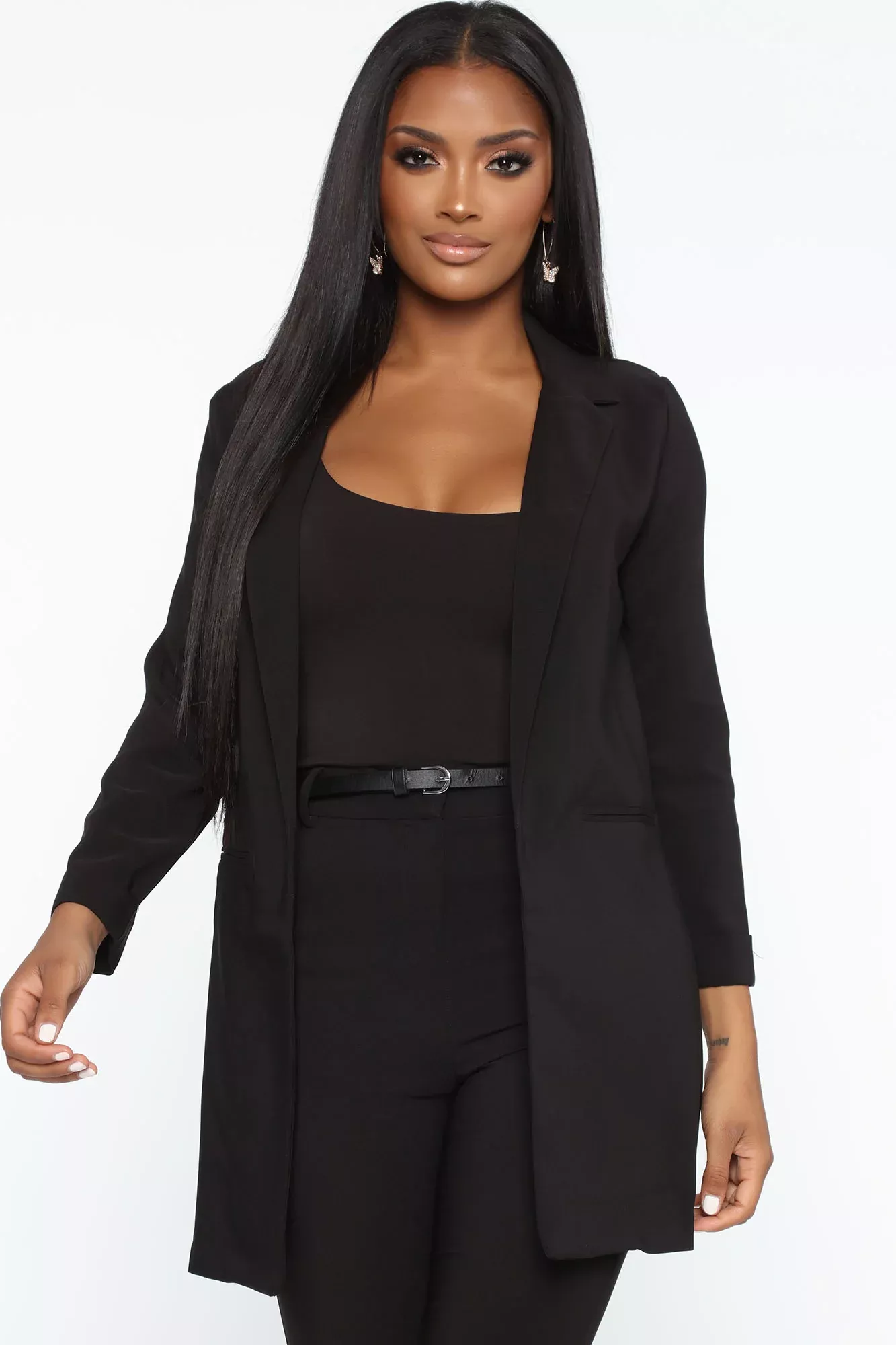 You Can Call Me Boss Lady Blazer - Black