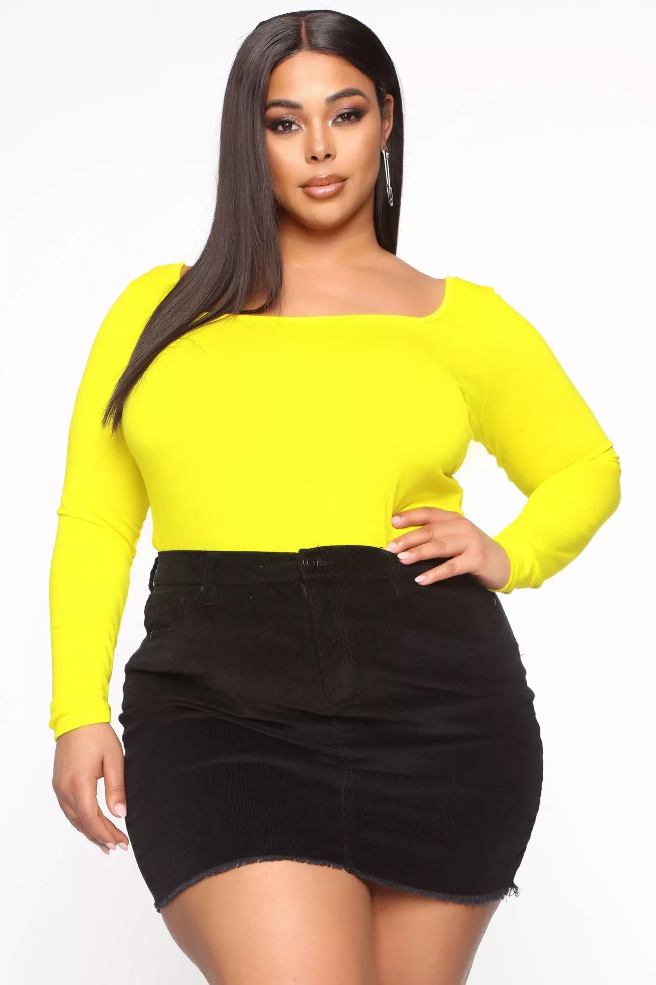 You Got All My Time Top - Yellow