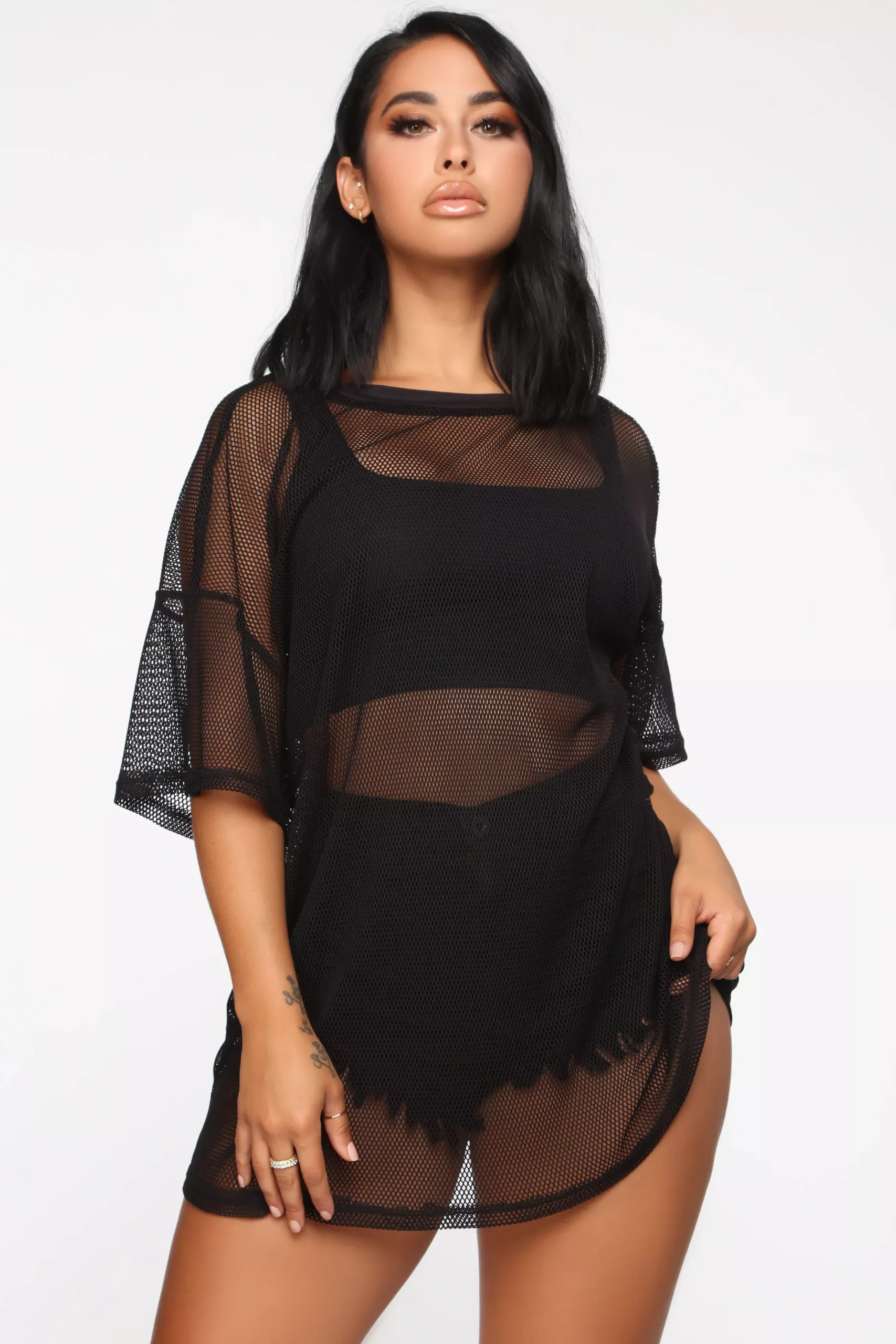 Your Bright Future Short Sleeve Top - Black